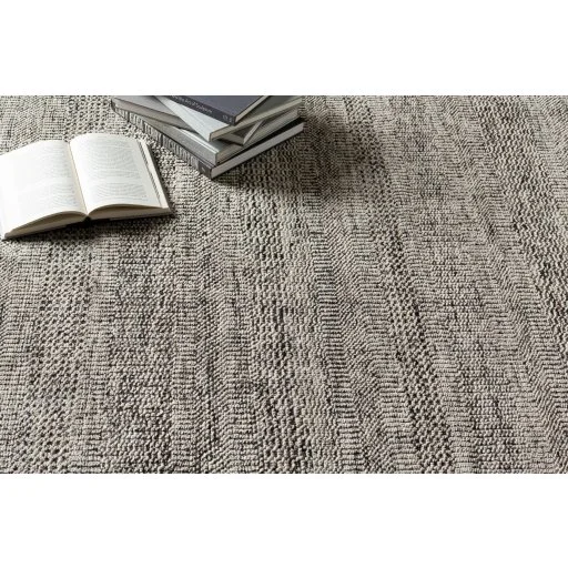 New Zealand Wool Rug Styled with Books