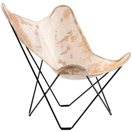 Leather Butterfly Chair Light Brown FranklinAve .jpg