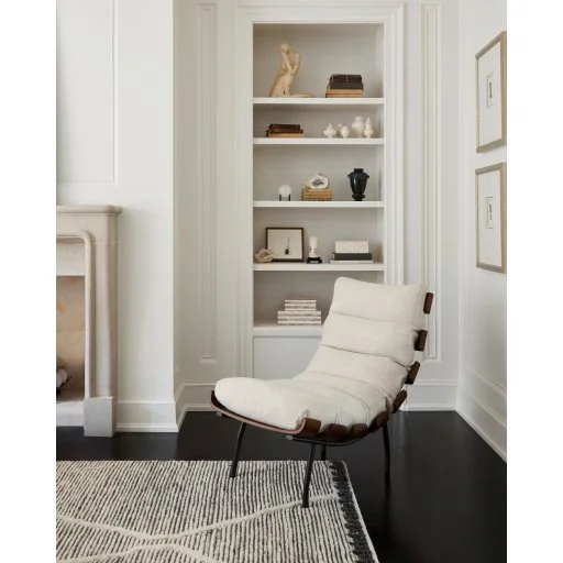 Manisa New Zealand Wool Rug Styled in Contemporary Living Room