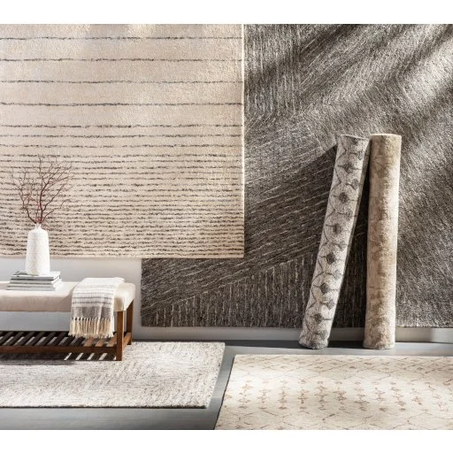 Falcon Stripe Natural Rug Collection