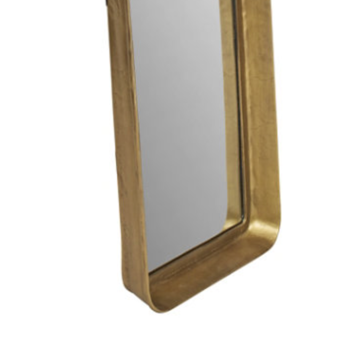 Reclaimed Aluminum Gold Floor Mirror Base.png