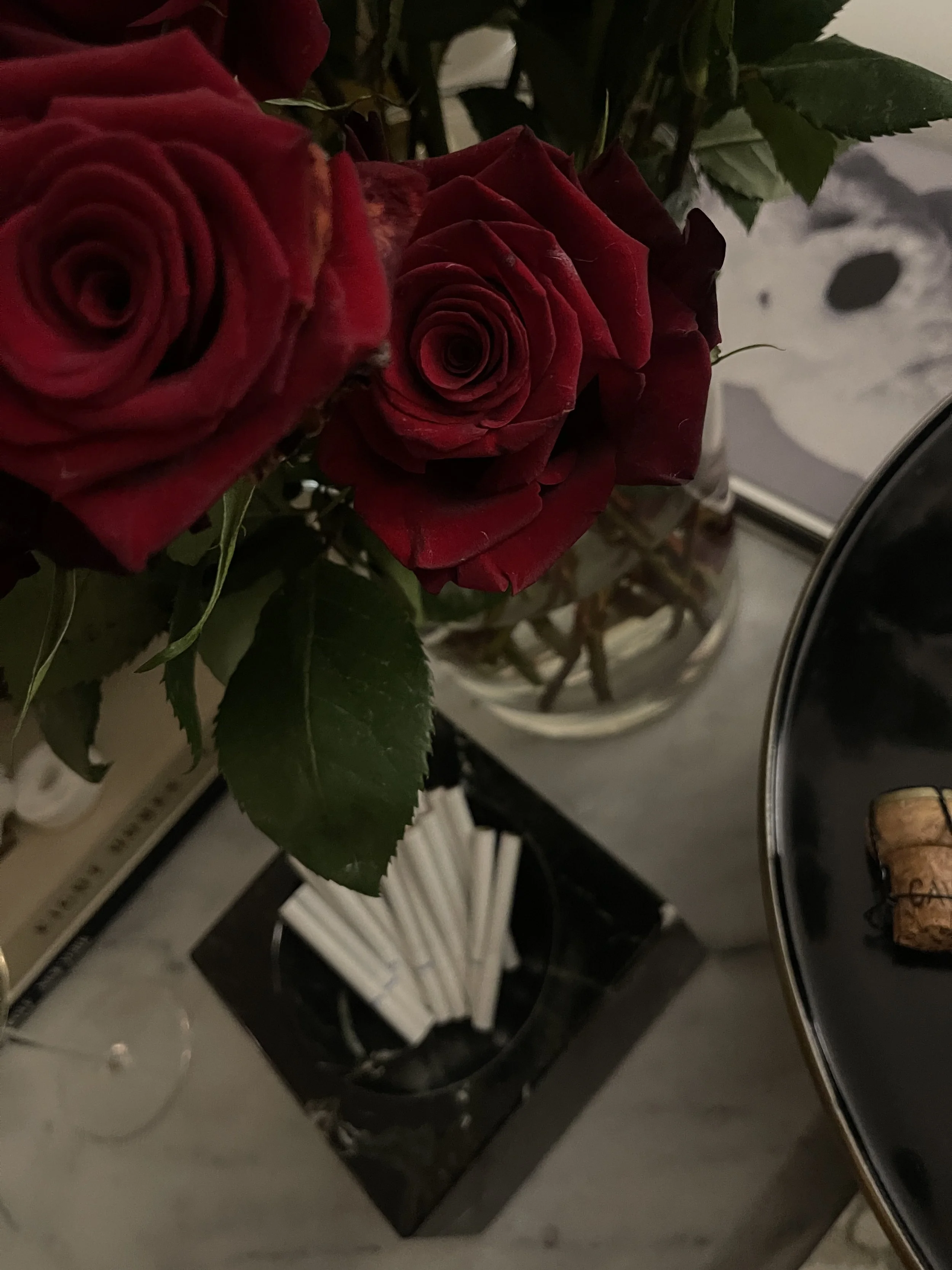 Interior Design Trend: Black &amp; White, and RED all over