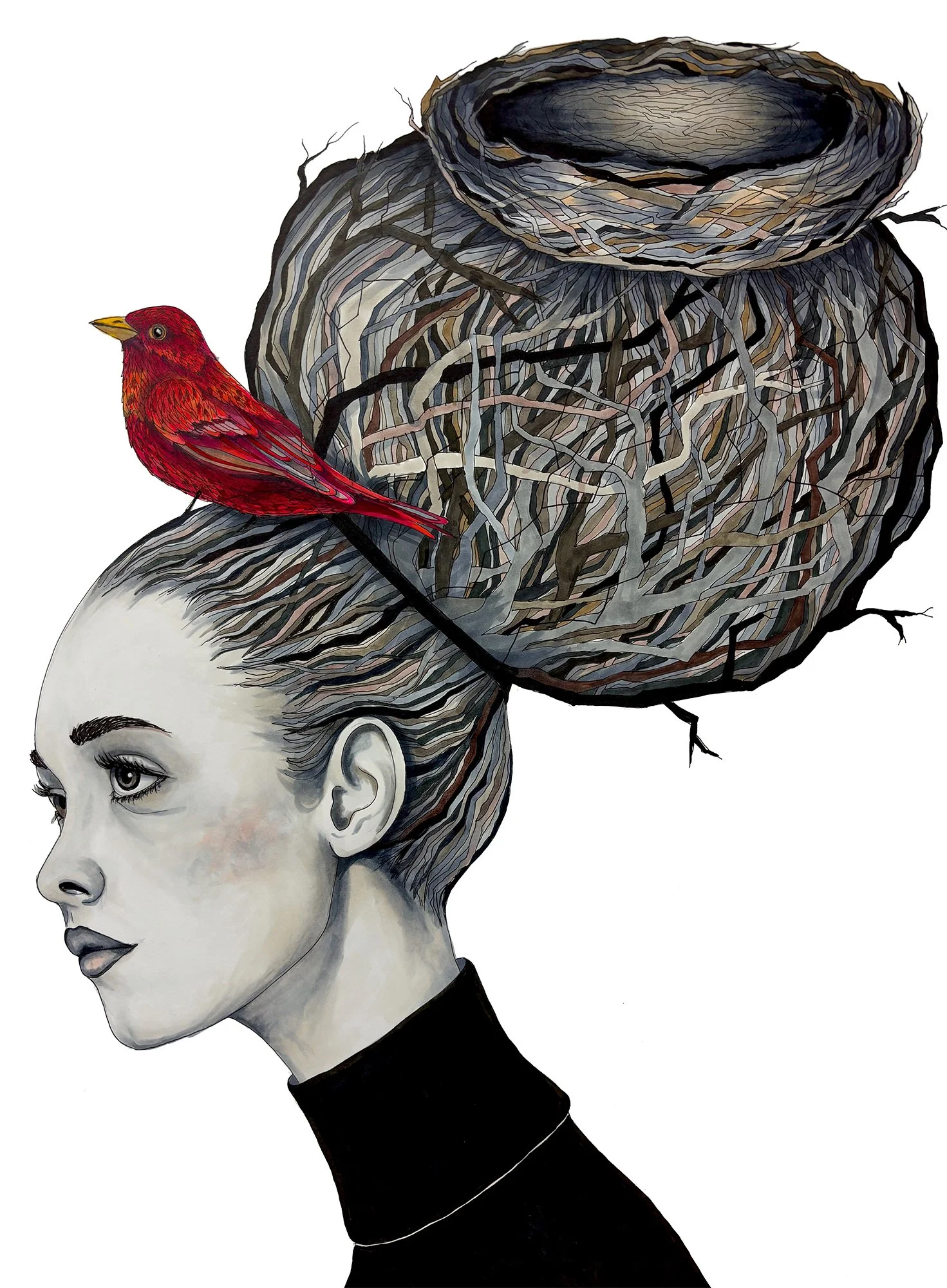 Girl with a Red Bird.jpg