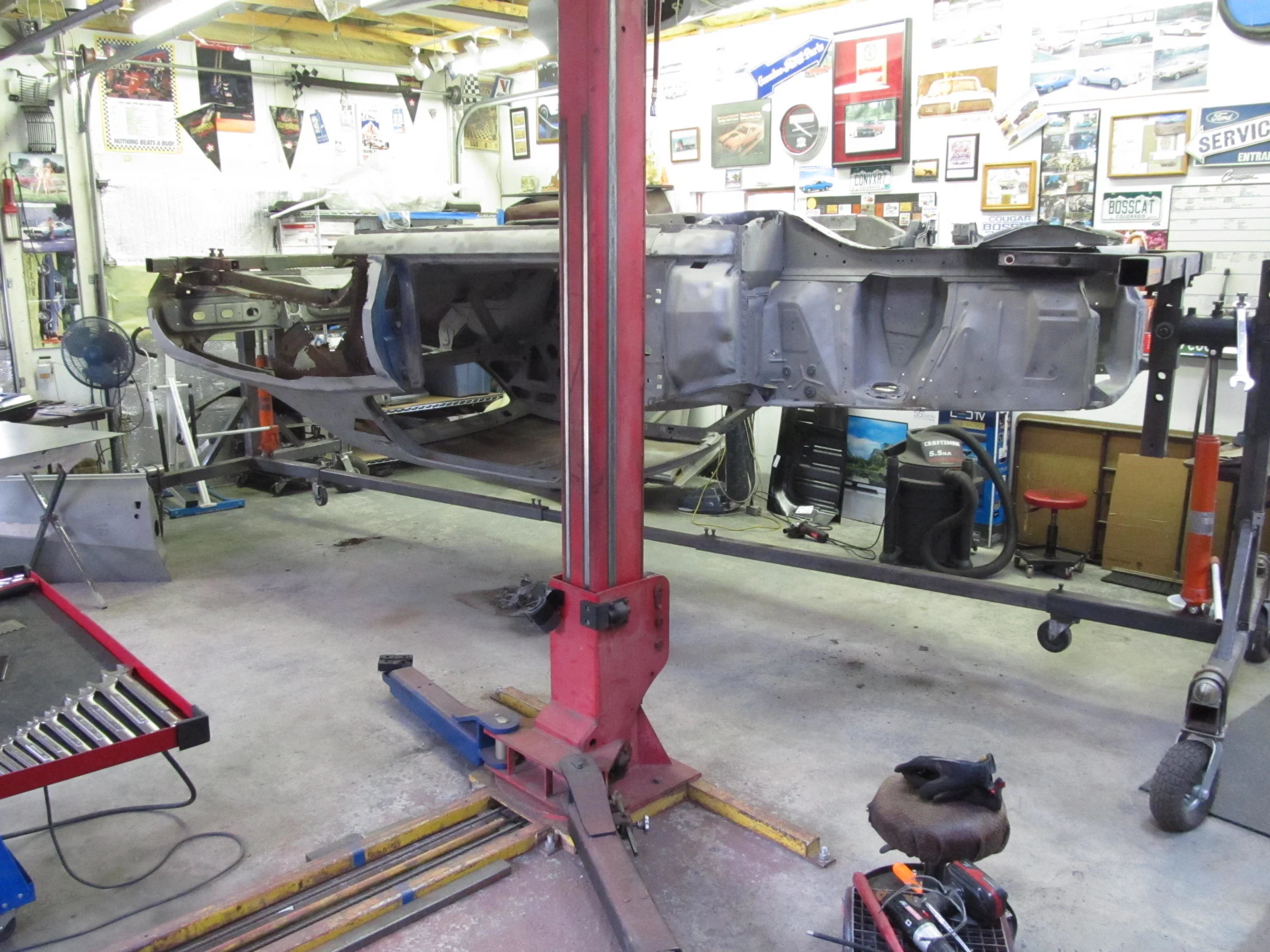 After media blasting