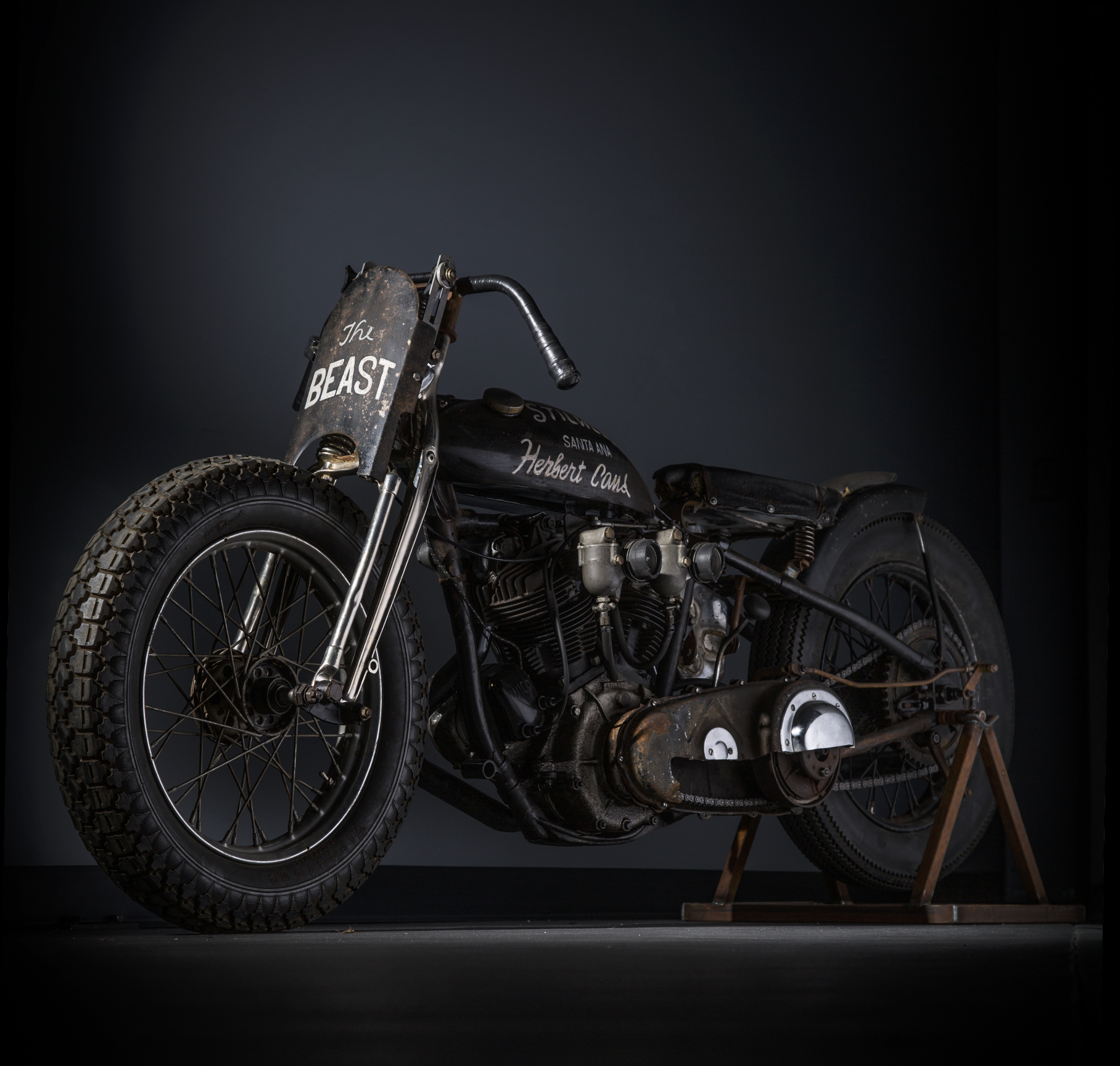 The Beast I , Located now at the NHRA Museum at the Pomona fairplex where it will stay on display. Photo By Tim Sutton