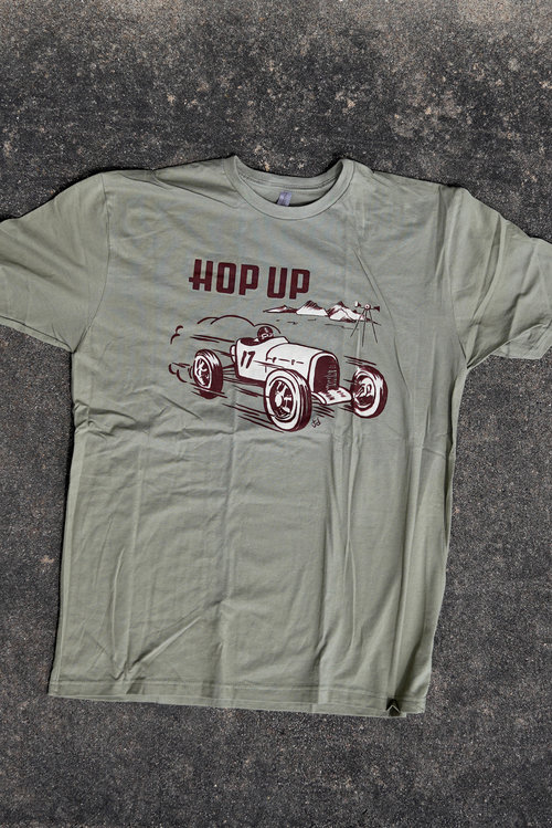 Hop Up Racing Division T-Shirt Grey 