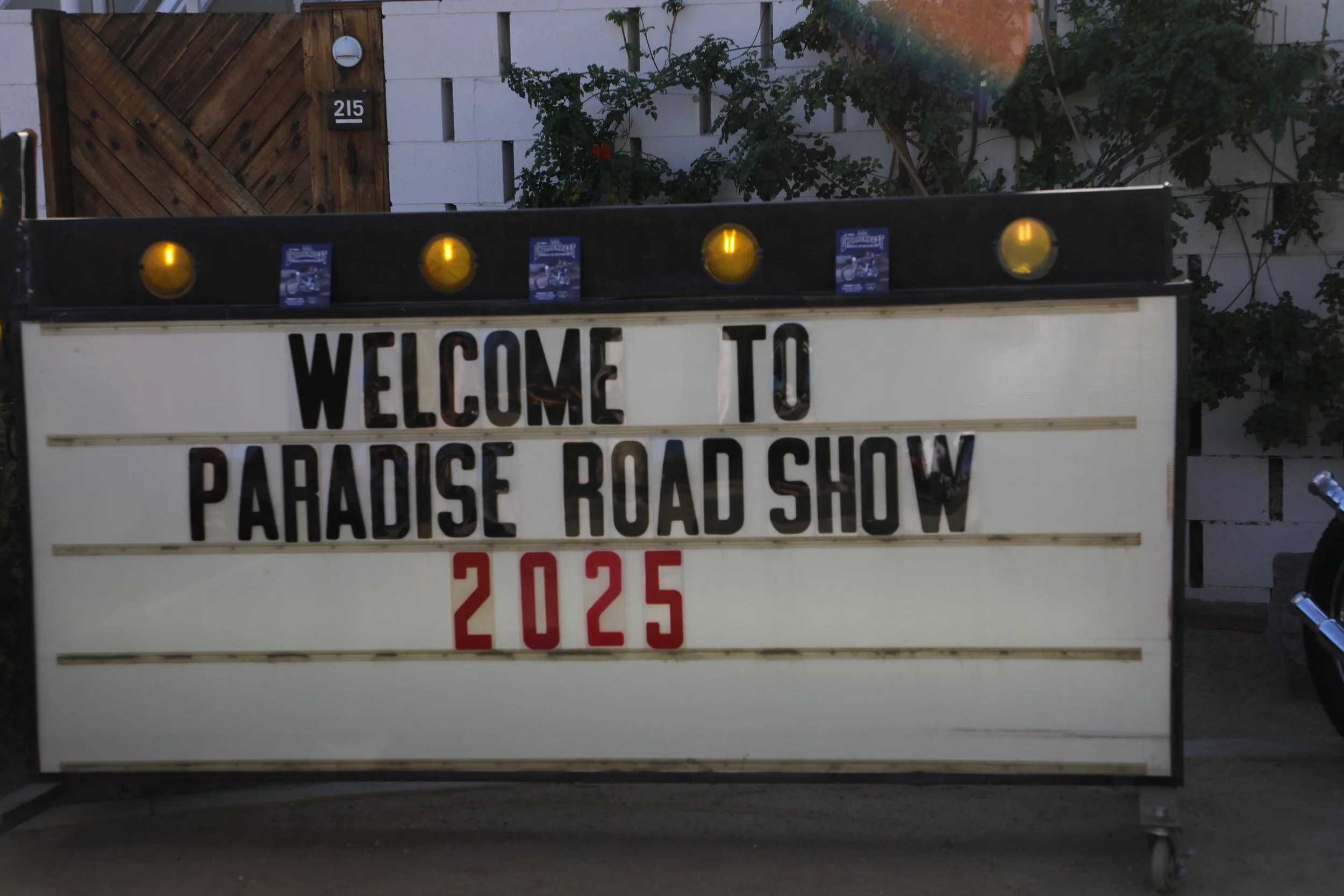 Paradise Road Show 2025 By Primo Van Epps