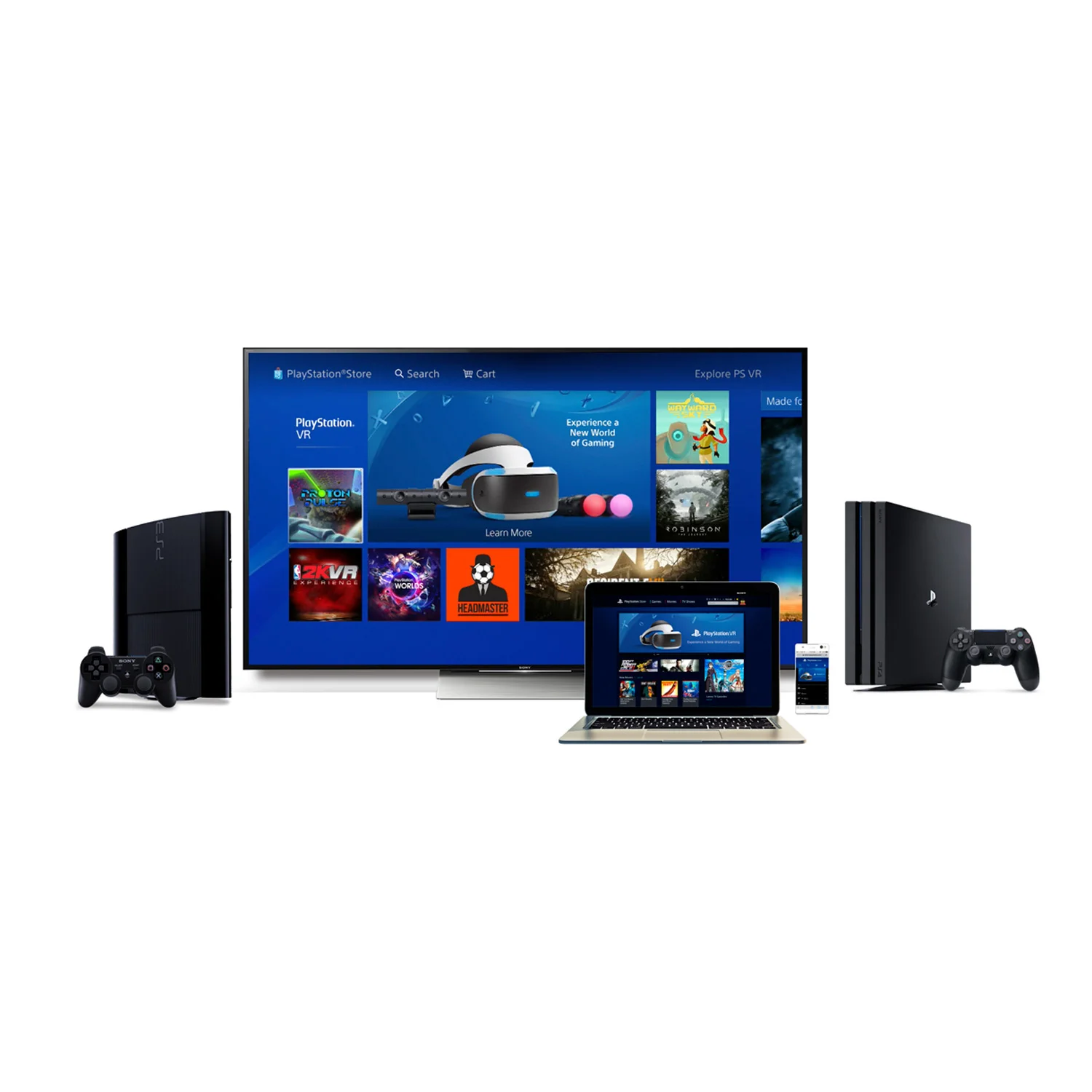   Re-Brand: PlayStation®Store   Working in collaboration with teams across the enterprise, including Marketing, Merchandising and Engineering, I directed all original creative, ensuring that the re-brand not only lived up to Sony’s history and high s