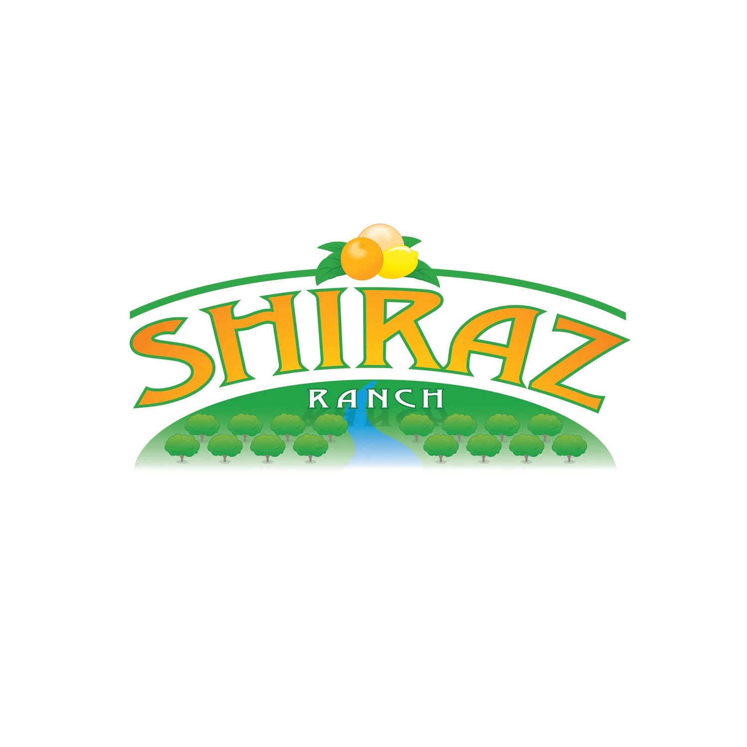   Brand Logo: Shiraz Ranch   Created and produced this logo for a central valley grower. The concept was to create a look that reminded a person of the iconic&nbsp; fruit crate labels from the early 1900s, while being more contemporary. 