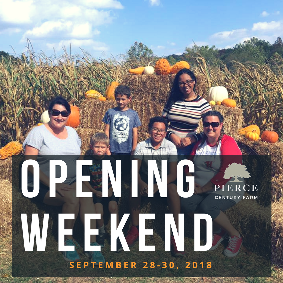 2018 OPENING WEEKEND - Fall Farm Days