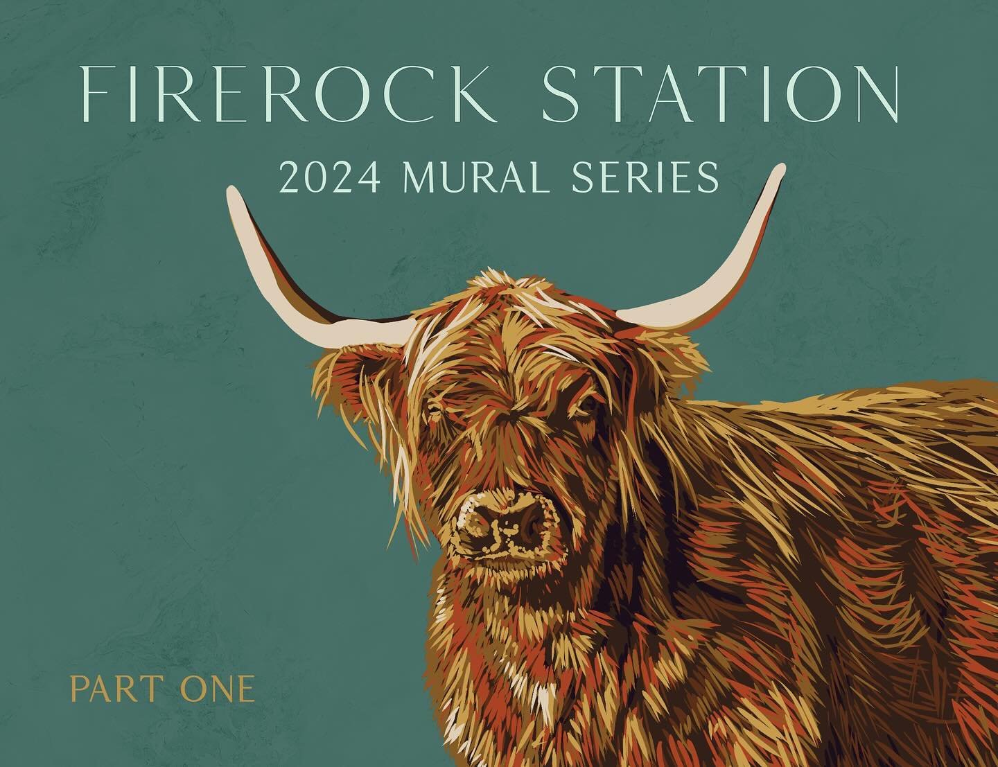 Just finished up this mural series for Firerock Station! 

The goal of this project was to revamp an area that was used for storage. My clients wanted a mural printed on a mesh banner surrounding the fence, as well as a simple logo mural on a shippin