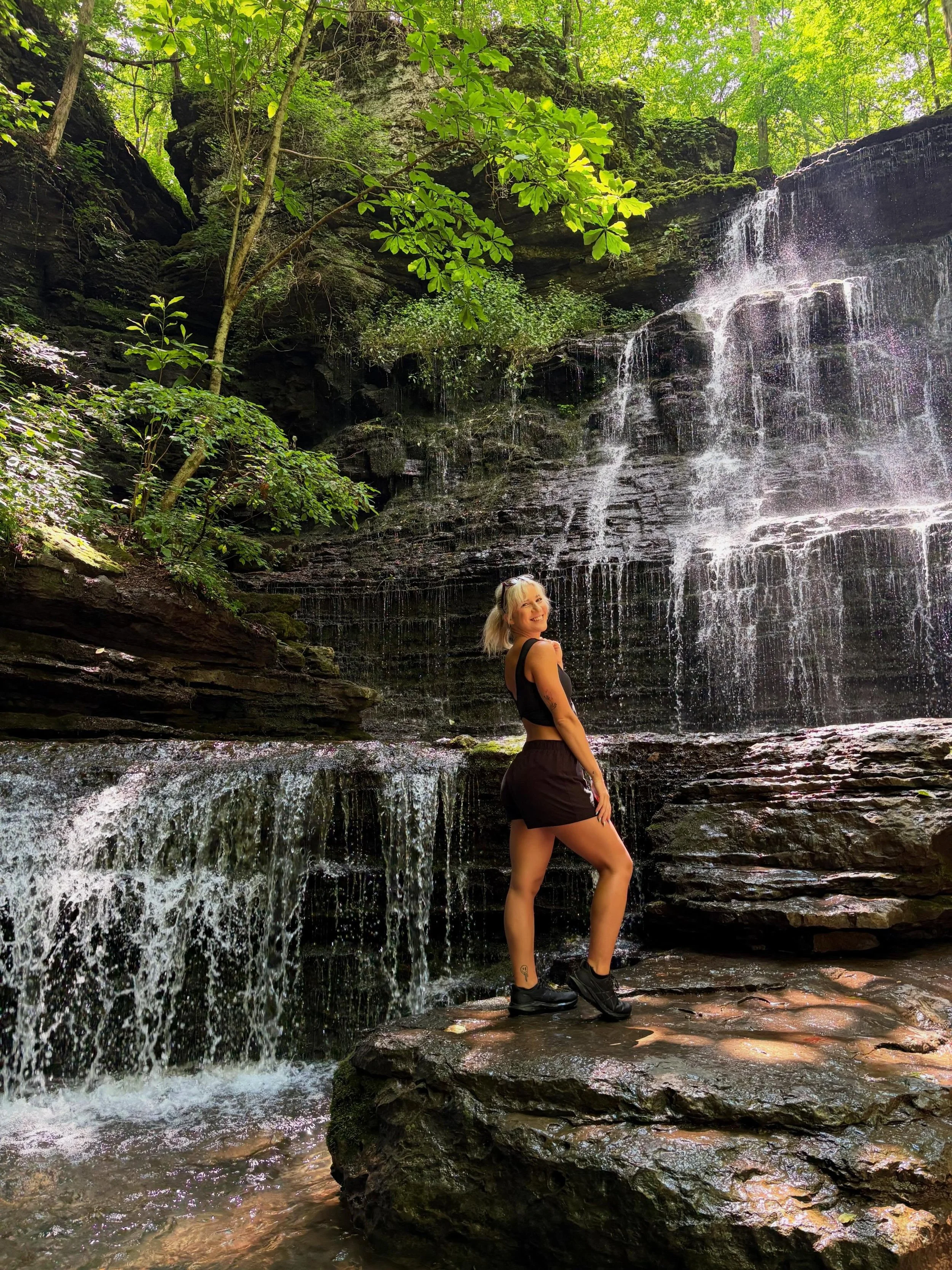 my happy place with my AZ girl 🤍🌱

Nashville | Tennessee waterfalls | Machine Falls | Hiking