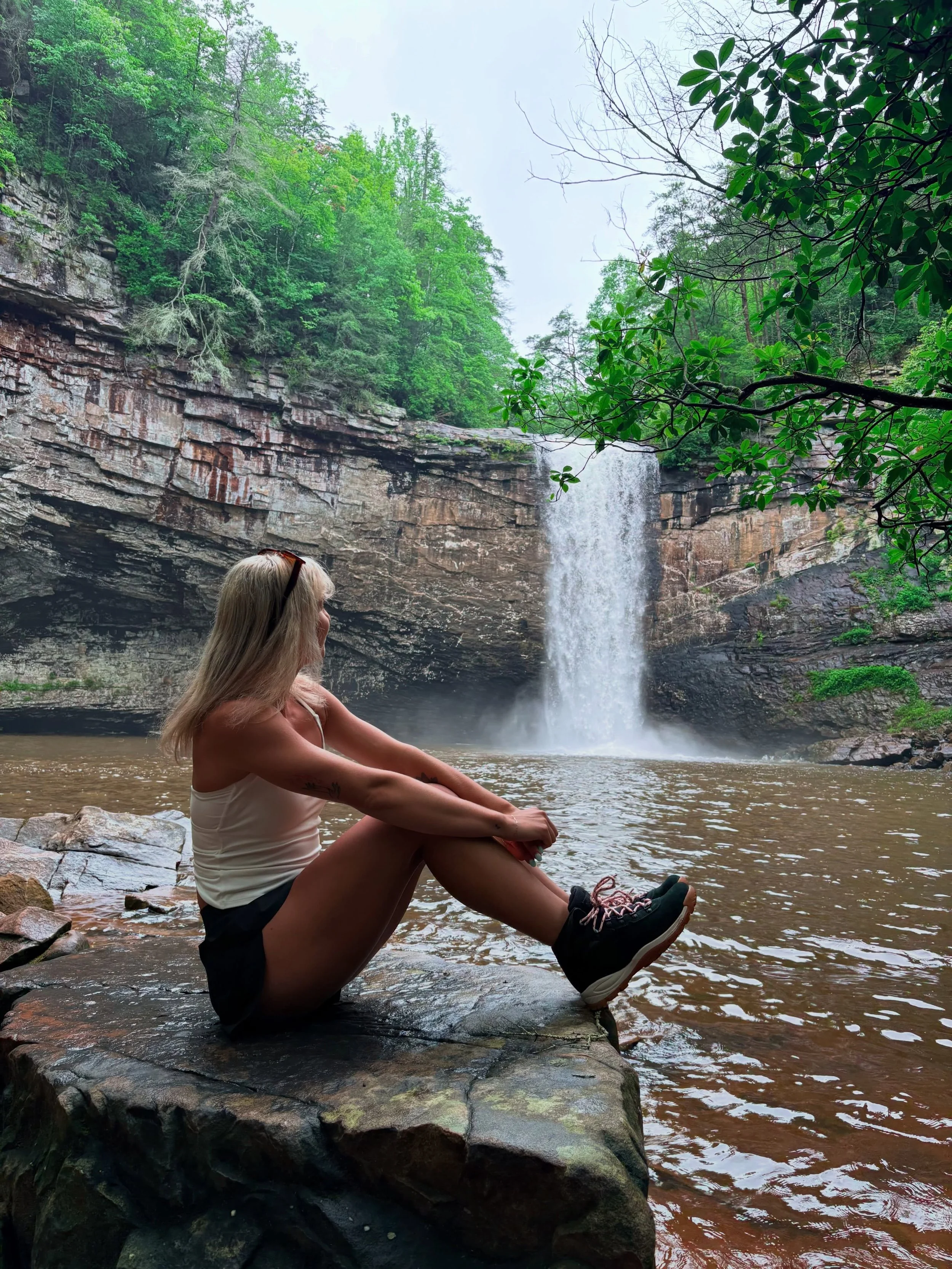 Onto the next adventure&hellip;. ⏱️🍃✨

📍Foster Falls
📍Denny Cove

#waterfalls #tennesseewaterfalls