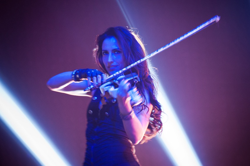 Electric violinist Trans Siberian Orchestra