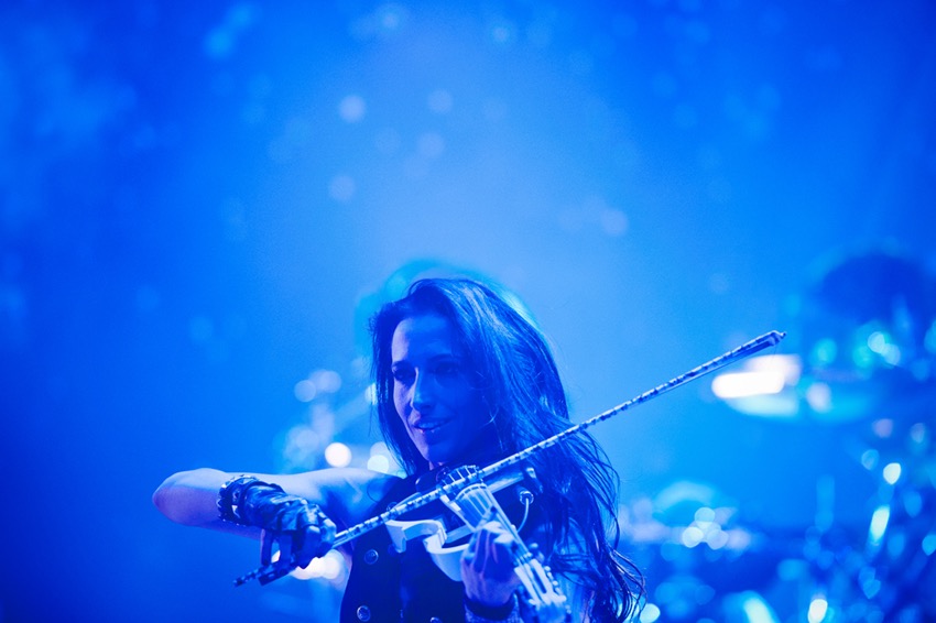 Electric violinist Trans Siberian Orchestra