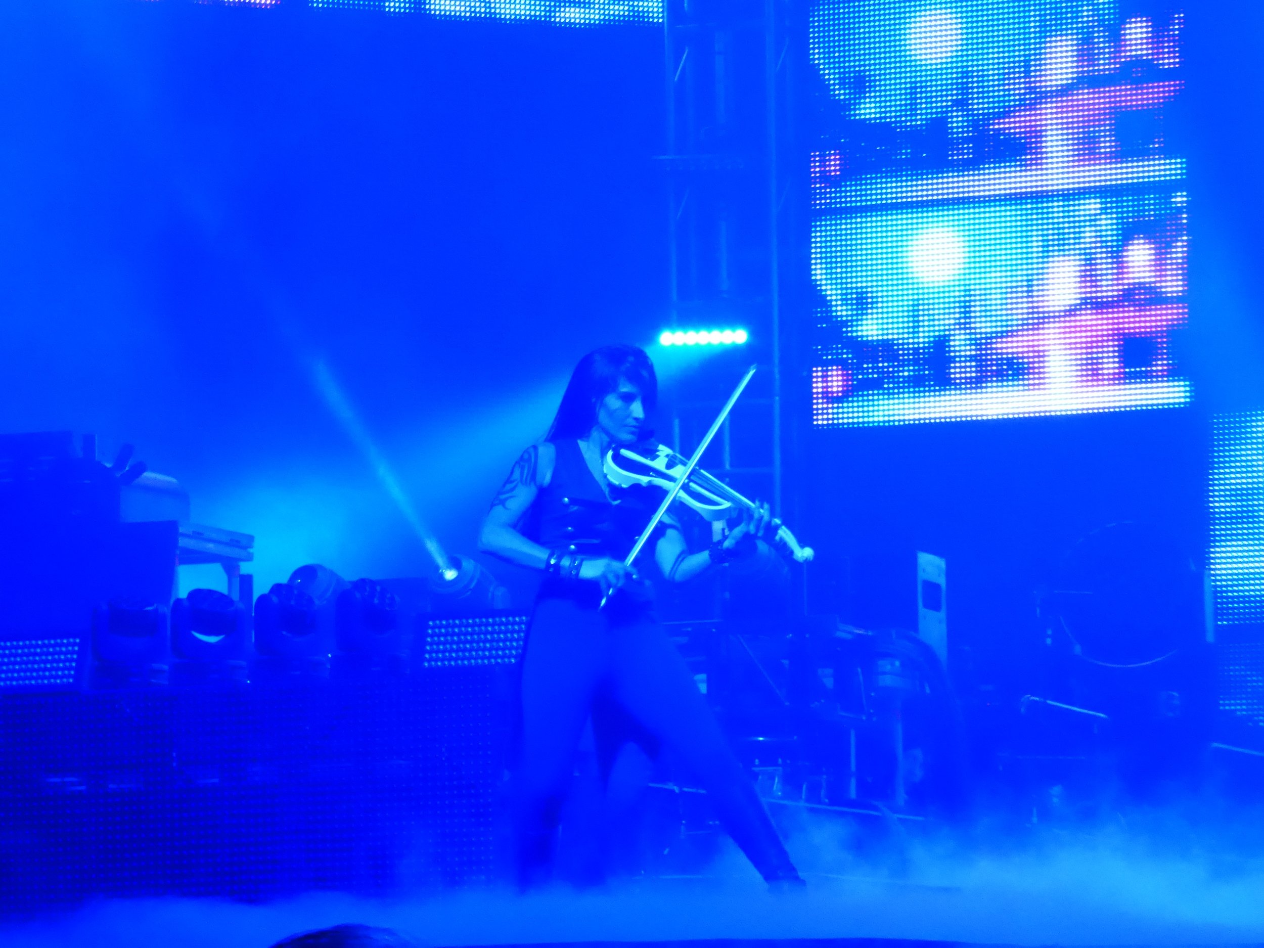 Electric violinist Trans Siberian Orchestra