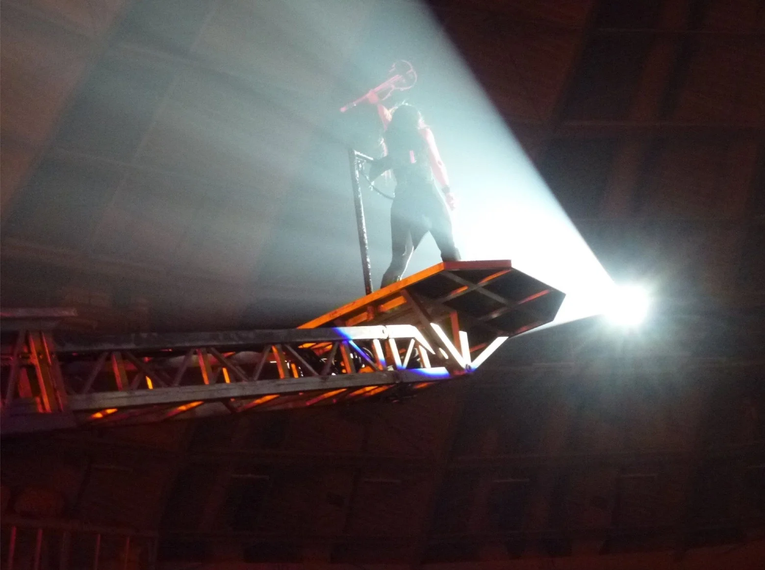 Electric violinist for the Trans Siberian Orchestra