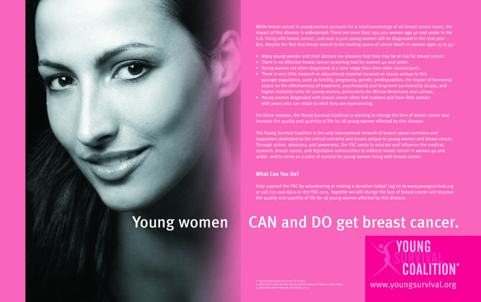 young breast cancer survivor