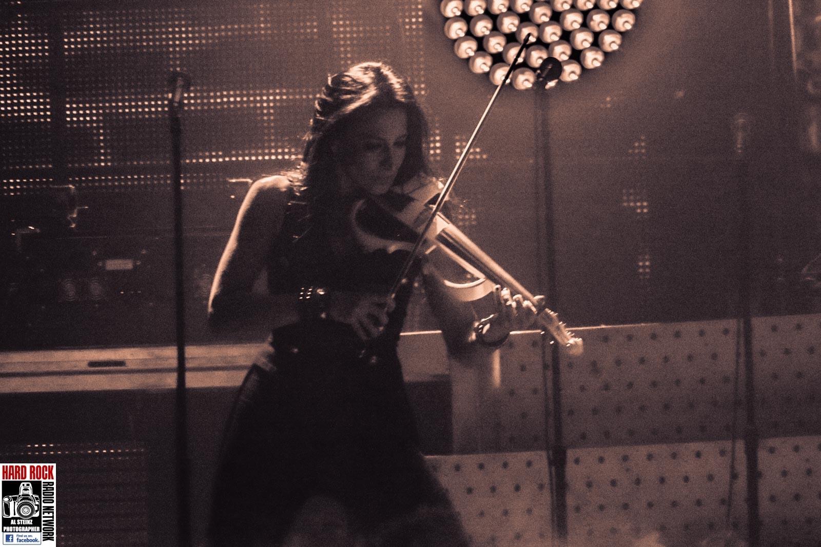 Electric violinist Trans Siberian Orchestra