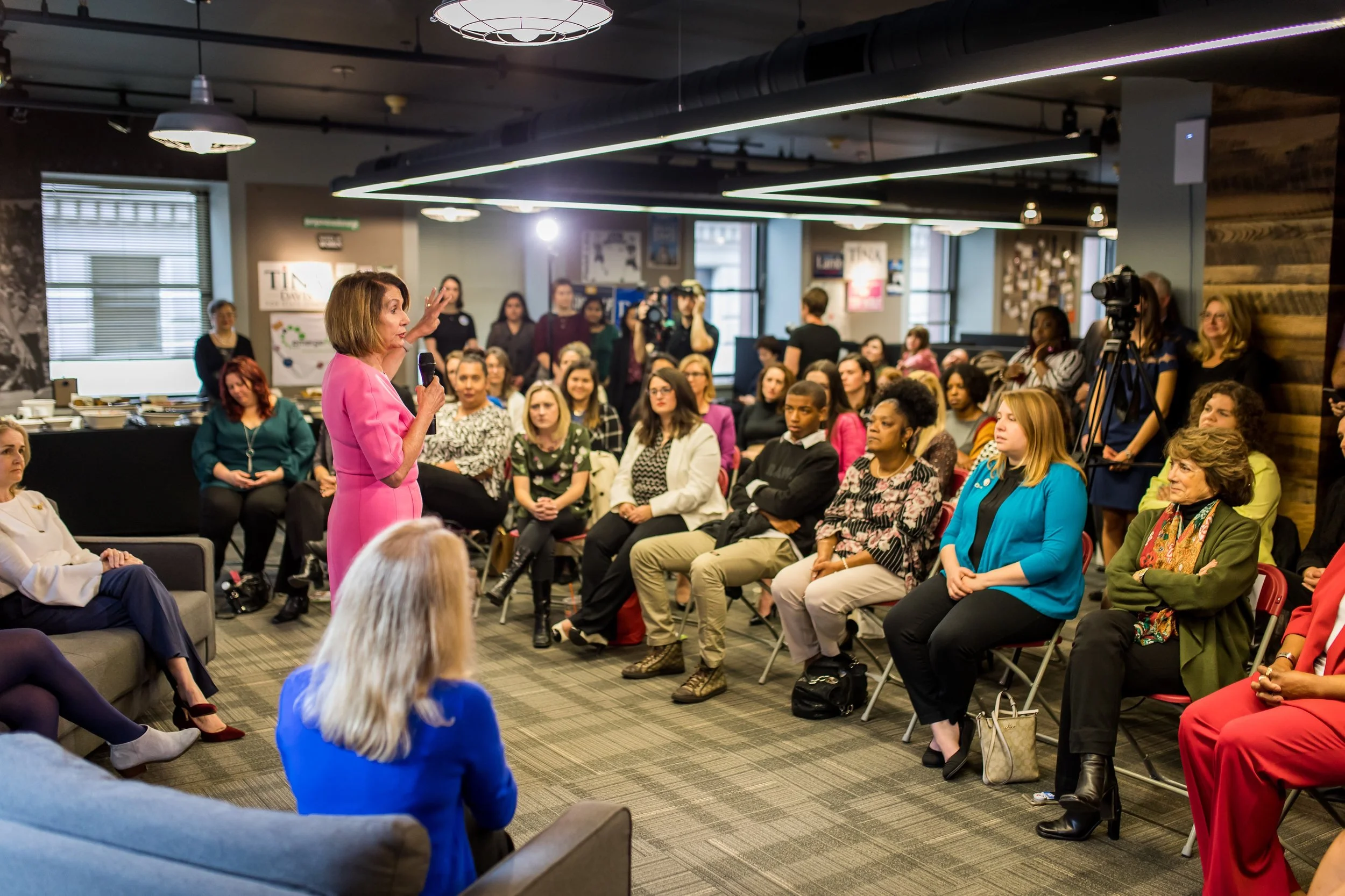 RPP In the News: Leader Pelosi at RPP, featured in the New York Times
