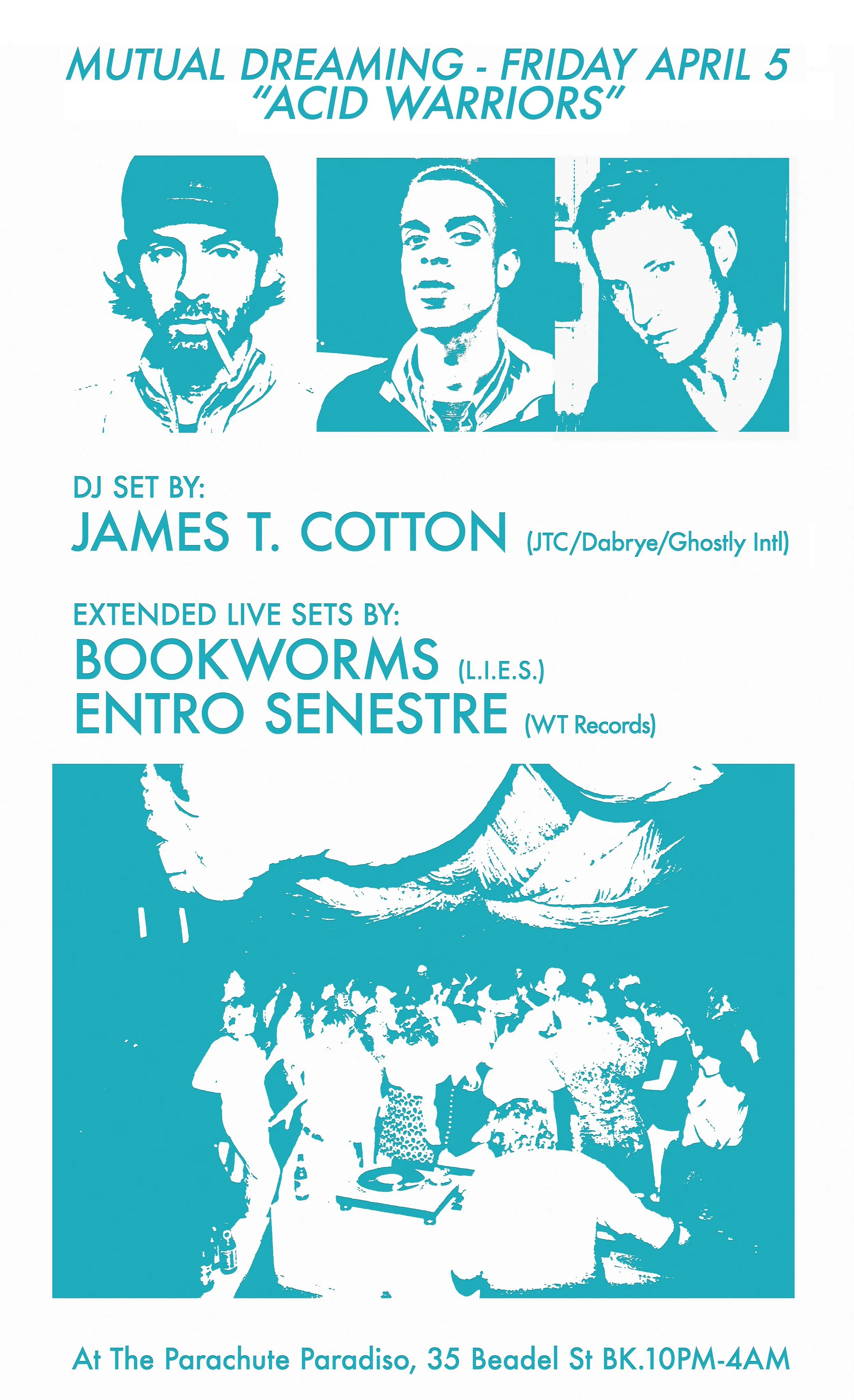 Mutual Dreaming: James T. Cotton, Entro Senestre, Bookworms April 2013