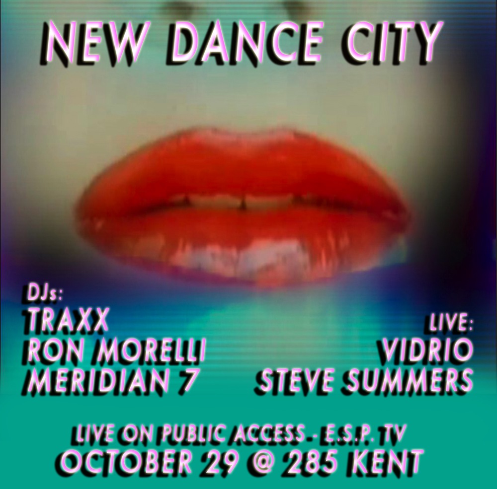    New Dance City: Traxx, Ron Morelli, Steve Summers, Vidrio (Ultradyne), Meridian 7 (Lori Napoleon)   October 2011 