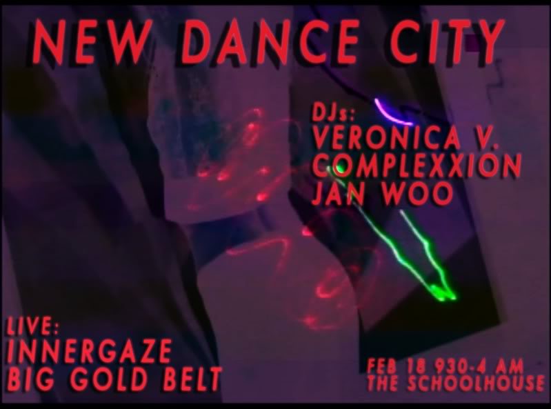    New Dance City: Veronica Vasicka, Complexxion, Jan Woo, Innergaze, Big Gold Belt   February 2011 