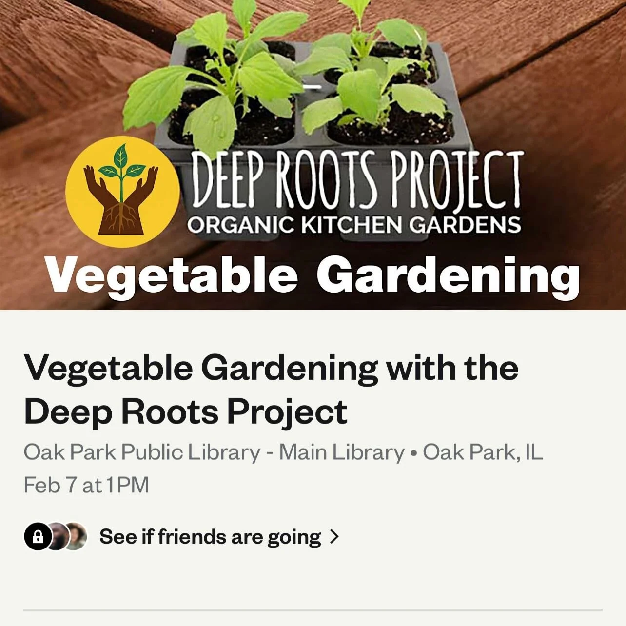 Check out the Eventbrite link in our bio to learn more about our upcoming event where we will teach our gardening method to help you grow more and better food this year! We will also be partnered with BEAT Roots to teach you how to sow seeds outdoors
