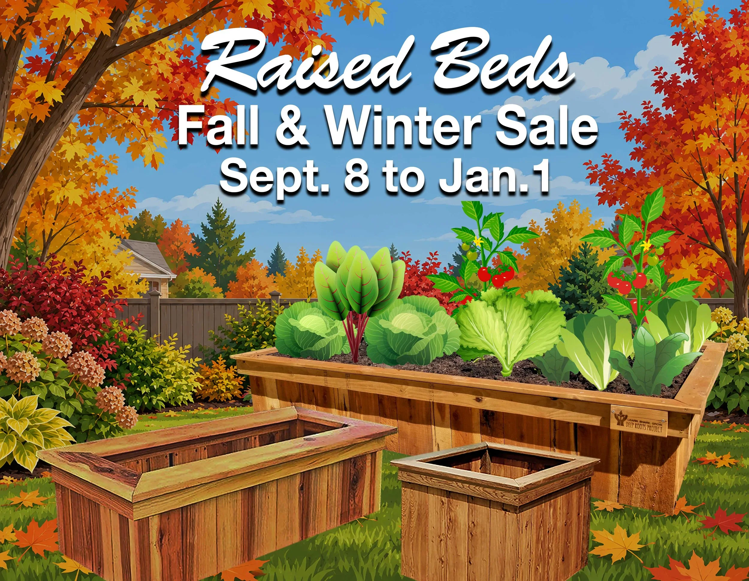 Raised Bed Year End Sale 2026