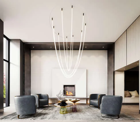91 Leonard Street is a fantastic new building from the Toll Brothers, designed to highlight the best of Tribeca's rich architectural history, paired with beautiful modern elements. This brand-new structure offers 111 luxury homes. The offered homes have whitewashed oak wood floors and oversized windows that let an abundance of natural light. The kitchens have custom oak cabinetry, marble islands, and come with a suite of Gaggenau appliances. The three-and-four-bedroom penthouses offer stunning, expansive private terraces. The amenities at 91 Leonard include a 24-hour attended lobby, a resident's lounge with a fireplace and access to the beautiful landscaped garden, a fitness center that includes a 60-foot lap pool, a children's playroom, a screening room, and a rooftop lounge with places to unwind, grills, and an outdoor fireplace and television. All of this in one of the most coveted areas of Manhattan, with excellent transportation options, shops, and restaurants as well as fast and easy Midtown access. CITY REALTY ARTICLE This handsome, 19-story apartment building at 91 Leonard Street was erected in 2018 by Toll Brothers City Living, whose other projects include 1110 Park Avenue, the Touraine on the southeast corner of 65th Street and Lexington Avenue, 121 East 22nd Street and 303 East 33rd Street and 400 Park Avenue South. This building contains 112 condominium units and about 12,000 square feet of commercial space. It has been designed by Skidmore, Owings & Merrill and Hill & West. Enea was the landscape architect. Occupancy is slated for 2019. CONTACT US FOR MORE INFORMATION ABOUT THIS AND OTHER NEW DEVELOPMENTS IN NYC, BROOKLYN & QUEENS!