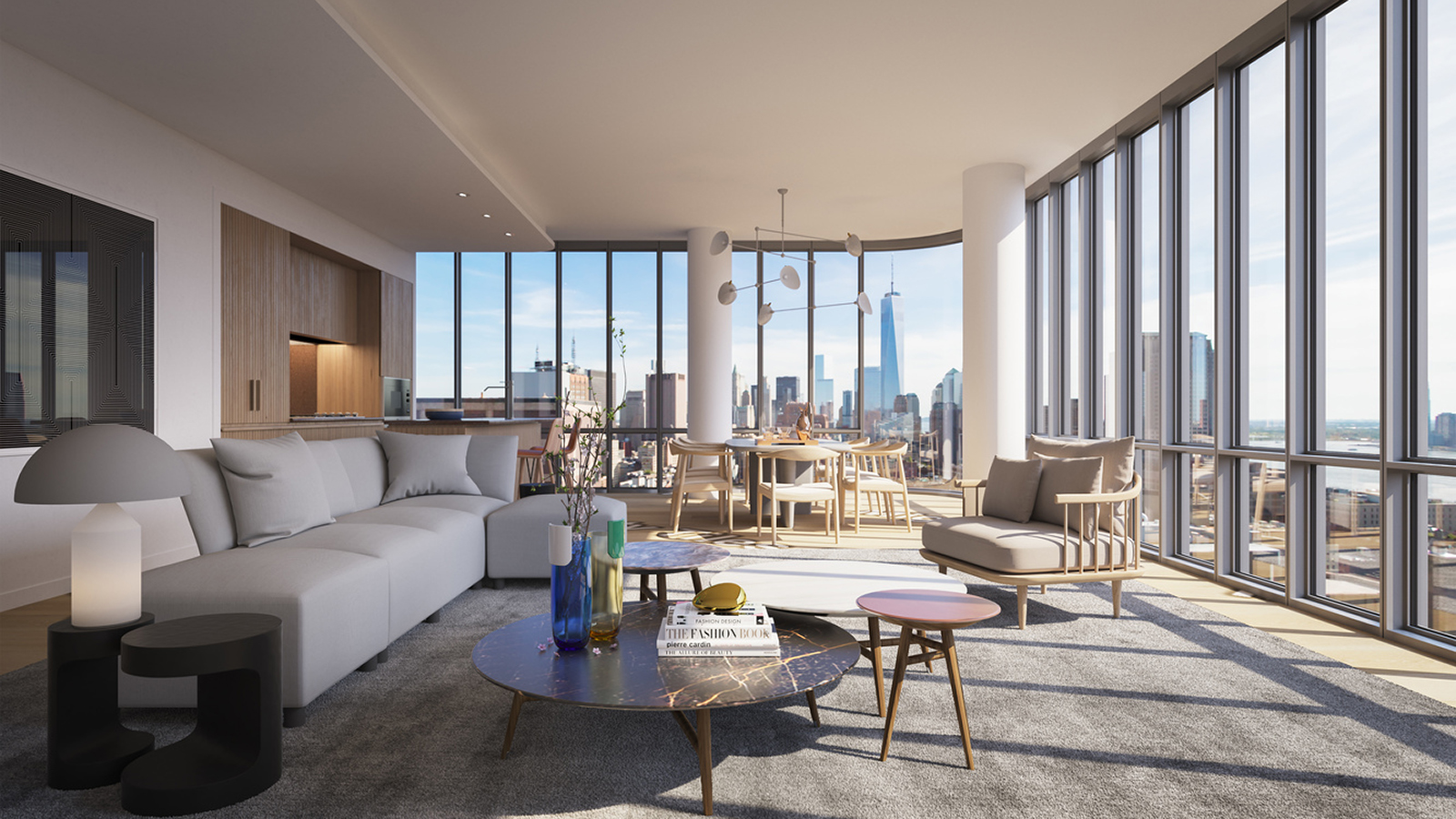 A twin-tower development that stands 30 stories tall, soaring above the city and overlooking the Hudson River, 565 Broome SoHo is the result of a collaboration between developers and designers Renzo Piano, the Paris Interior design firm and Bizzi& Partners Development. The project features luxury condominium residences that will give you a perfect blend of cosmopolitan interiors and outdoor recreations that are the heartbeat of SoHo. The development's rounded glass corners, fine views, and cobblestone driveway mirror a distinguished eye for craft and luxury and appreciates SoHo's unique local character. The building features various amenities including a doorman, concierge, attended lobby, Central AC, pool, roof deck, on-site parking and a fitness center. Added to this, an elevator, children's playroom and in-unit washer/dryer offed the luxury and convenience of a private covered portecochere will ensure a modern, coveted and luxury living amidst the vivacity of SoHo. CITY REALTY ARTICLE This stunning, twin-tower development at 565 Broome Street in SoHo overlooking the Freeman Plaza approach to the Holland Tunnel was developed by Bizzi & Partners Development, Aronov Development, Halpern Real Estate Ventures, Cindat Capital Management and Michael Shvo. The Renzo Piano Workshop was the architect. It is Mr. Piano's first residential project in the city. Mr. Piano was the architect also of the recently opened Whitney Museum of American Art next to the southern end of the High Line Elevated Park in the West Village, a hulking structure that looks like a huge battleship overlooking the Hudson River. SLCE is the executive architect. Rena Dumas Architecture Interieure is the interior designer. The 30-story, reflective-glass towers have rounded corners and rise from a broad base that is deeply punctuated with thin indentations are the east and west sides and at the base of the towers. The development includes 115 condominium apartments. It is expected to be completed in 2018. CONTACT US FOR MORE INFORMATION ABOUT THIS AND OTHER NEW DEVELOPMENTS IN NYC, BROOKLYN & QUEENS