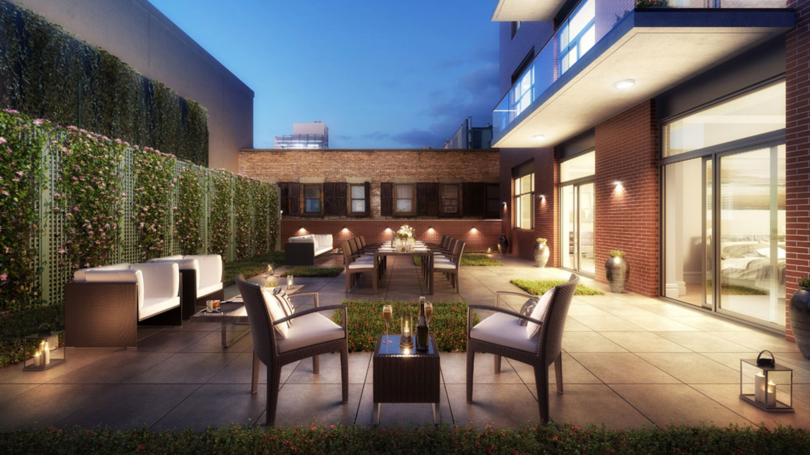 Welcome to 199 Mott, the vision of Kutnicki Bernstein, it is a newly-constructed luxury boutique condominium building that stands fully occupied, except for a second-floor residence that comes with a terrace at $5.50 MM. Singing praises of the history and fabric of Nolita, 199 Mott is a convenient and modern take on housing and living that secures both, their intimacy and warmth. The systems, appliances, and amenities this building features are both timeless and sophisticated and will promise you a warm, modern and elegant living that blends history and culture effortlessly. A carefully-curated range of amenities and services include full-time doorman and concierge services, an elevator, a handsome resident lobby with globular chandeliers, a garden, outdoor entertainment space, and a landscaped rooftop where you can relax and spend quality time with your family, surrounded by the vivacity and vibe of the city that never sleeps. CITY REALTY ARTICLE This very handsome, 8-story residential building at 199 Mott Street in NoLiTa was erected by Alfa Development, which is headed by Michael Namer, whose other projects include Village Green at 211 East 11th Street and Village Green West at 245 West 14th Street. The building was completed in 2012 and has 11 condominium apartments. Kutnicki Bernstein was the architect. CONTACT US FOR MORE INFORMATION ABOUT THIS AND OTHER NEW DEVELOPMENTS IN NYC, BROOKLYN & QUEENS!
