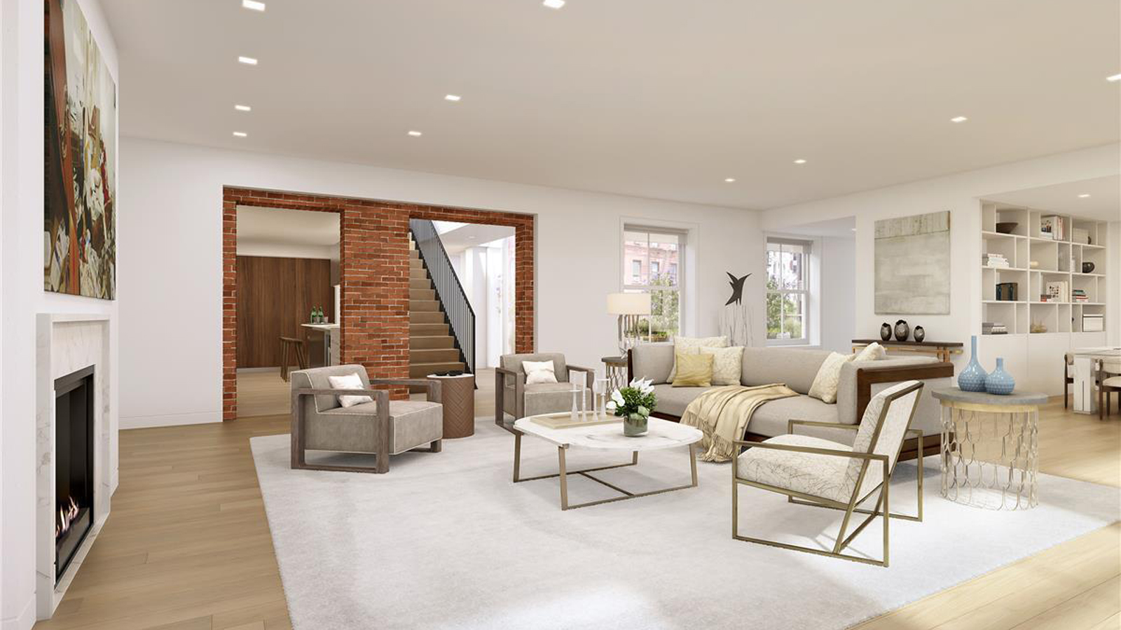 Situated between Mott and Mulberry streets in NoLiTa, 34 Prince Street holds a building that is a schoolhouse conversion with 7 lofts and 2 townhouses to offer. This prewar building was redesigned by Marvel Architects, and now showcases a singular blend of historic and contemporary design. The building is handsome, with a red-brick, Federal style and the designs within are exuberant and elegant, hosting large apartments and offering expansive layouts and floor plans to accommodate not only you, but every convenience and luxury that would make this place home for you. Fireplaces inside some homes ensure that you enjoy their cozy warmth, while enjoying the high ceilings and vast windows that set this building apart. A carefully-curated amenities and services package has been designed for the residents and includes an attended lobby, refrigerated storage, a courtyard, a fitness center, basement storage as well as a bike room. CITY REALTY ARTICLE These two, handsome, red-brick, Federal-style buildings at 34 and 38 Prince Street between Mott and Mulberry streets in NoLiTa were once the Cathedral School and convent of the Basilica of St. Patrick's Cathedral across Prince Street. The basilica was established in 1807 and for many years was the seat of the Roman Catholic Archdiocese of New York. The school was closed in 2010. The 1826 building was converted to 9 residential condominium apartments in 2016 by Time Equities, which is headed by Francis Greenburger, and Hamlin Ventures, which is headed by Abby Hamlin. The residential project is known as The Residences at Prince. Marvel Architects designed the conversion. CONTACT US FOR MORE INFORMATION ABOUT THIS AND OTHER NEW DEVELOPMENTS IN NYC, BROOKLYN & QUEENS!