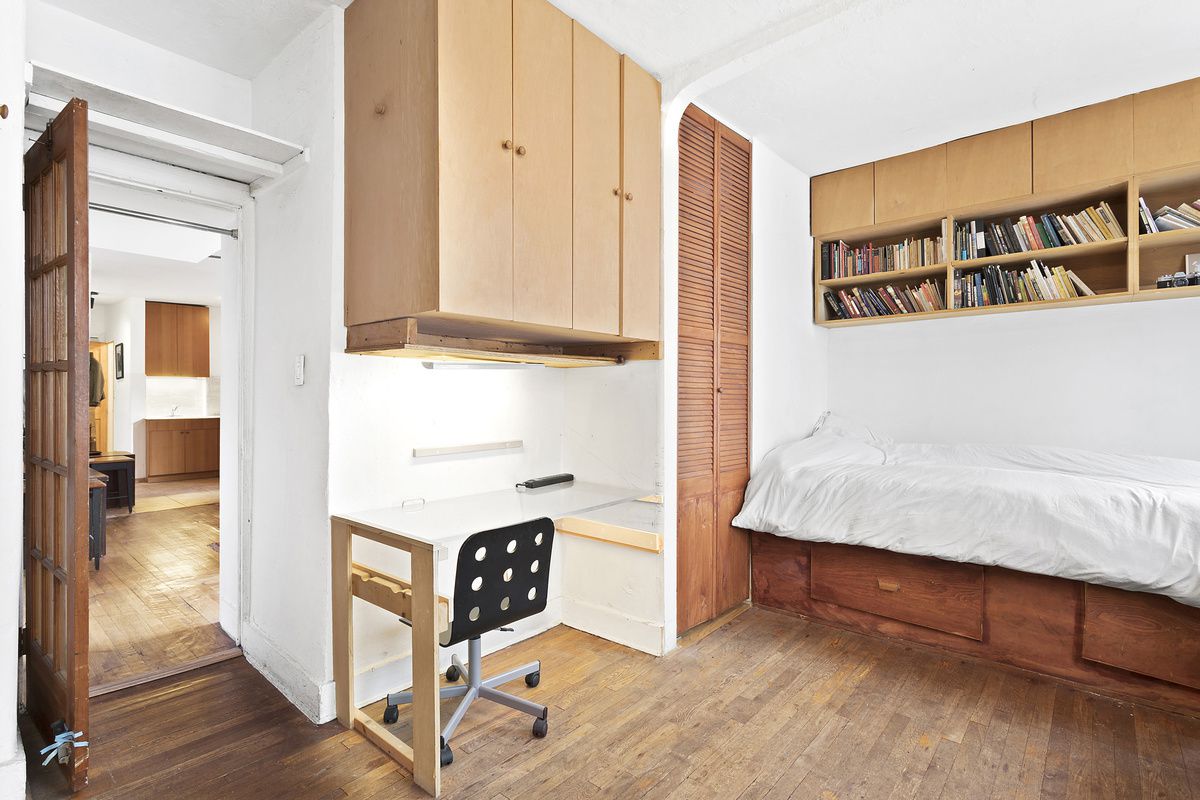 Seldom does an apartment like this present itself. This huge one bedroom home (formerly a two bedroom) offers space, light and an incredibly flexible layout. Just one flight up, #5 proposes an open floor plan, plenty of space for both living and dining, an open kitchen, hardwood floors, original window moldings, high ceilings, exposed brick, great light, and an astonishing amount of possibilities. With just a tiny bit of imagination here is your chance to modernize what is already a beautiful space with abundant charm and character. Just half a block to Tompkins Square Park 219 East 7th street is perched above one of the most beautiful blocks in the East Village. It is a 24-unit, pre-war coop with income restrictions. The income restrictions are as follows: 1-$80,160; 2-$91,680; 3-$103,080; 4-$114,480. It offers a live-in super, bike storage and very low maintenance charges. Do not miss this truly special home.