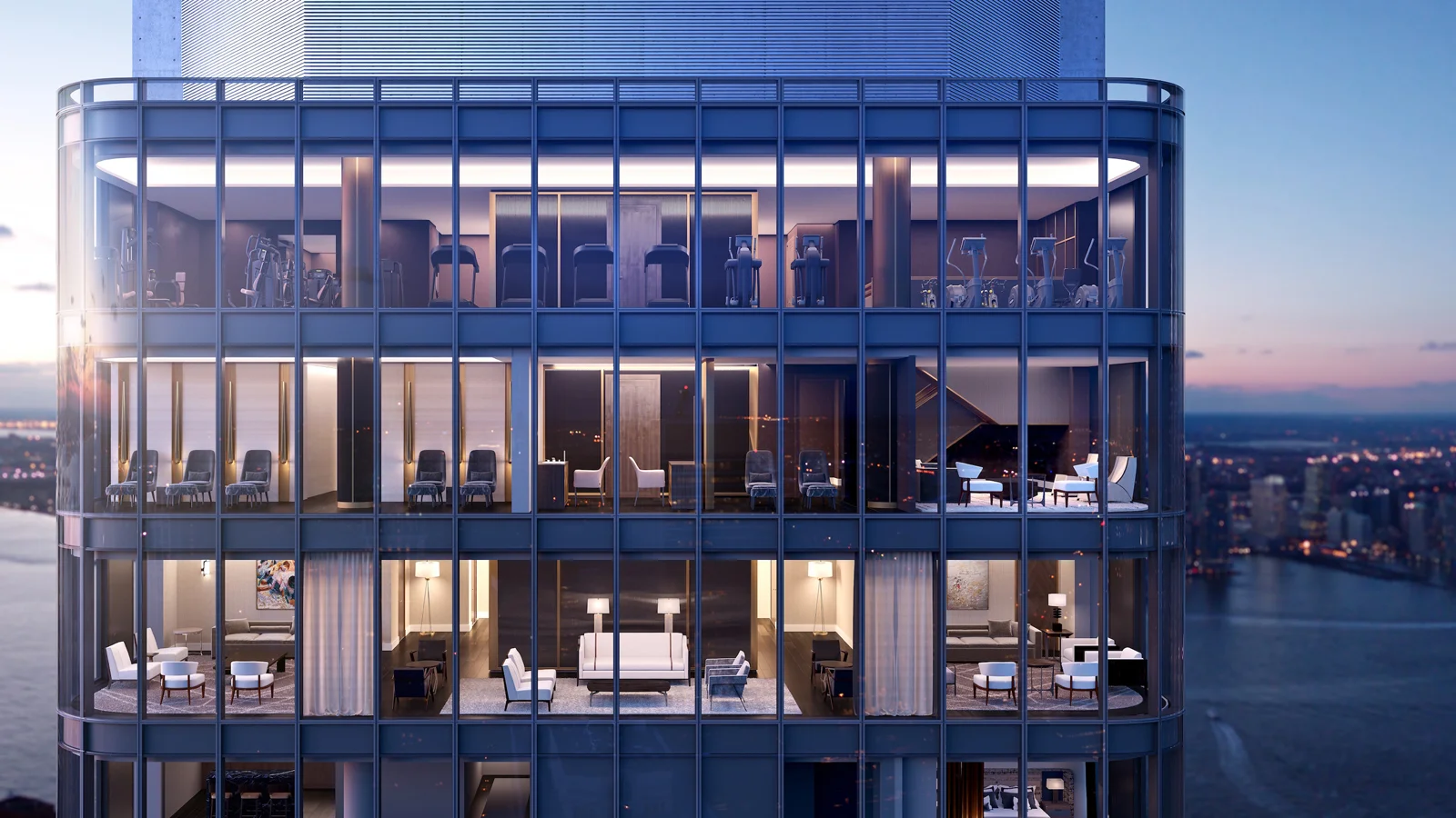 This new 88-story tower stands tall south of World Trade Center and is the vision of Rafael Vinoly. Marking a new residential skyscraper, 125 Greenwich Street houses this tower with its handsome interior exhibiting nearly column-free floors and one-of-a-kind idyllic interiors by March & White. Spacious floor plans and open kitchens of the residences dictate a luxurious, convenient and modern living. This Bazzi & Partners Development and New Valley project also has an amenities floor at top of the building which offers a well thought-out package including a fitness center, pool and spa, doorman and concierge services, a live-in superintendent, media room, available storage, a bike room and elevator access. Added to this, 125 Greenwich Street enjoys a lively neighborhood which offers a lengthy list of recreational spots for the families, helping you fully enjoy the New York City life with its vivacity and vigor. CITY REALTY ARTICLE This very luxurious, 912-foot-high tower at 125 Greenwich Street at the corner of Thames Street was designed by Rafael Vinoly, the architect of 432 Park Avenue, which was the city’s tallest residential skyscraper when it was erected in 2015. This tower is distinguished by its rounded corners and nearly column-free floors created by two giant, vertical I-beams that run through the tower from north to south. It will contain 273 condominium apartments and completion is scheduled for 2019. March & White is the interior designer. The tower will be higher than One Wall Street and 50 West Street. It is being developed by Bizzi & Partners Development and New Valley who had acquired the site with SHVO for $185 million from Witkoff and Fisher Brothers. CONTACT US FOR MORE INFORMATION ABOUT THIS AND OTHER NEW DEVELOPMENTS IN NYC, BROOKLYN & QUEENS!
