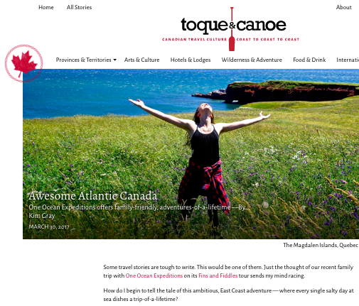Toque and Canoe