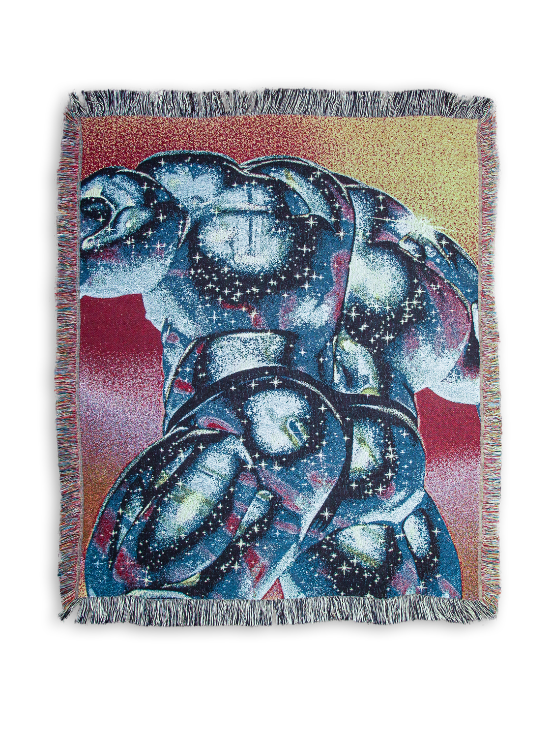 Throw Size Atlas Woven Blanket 