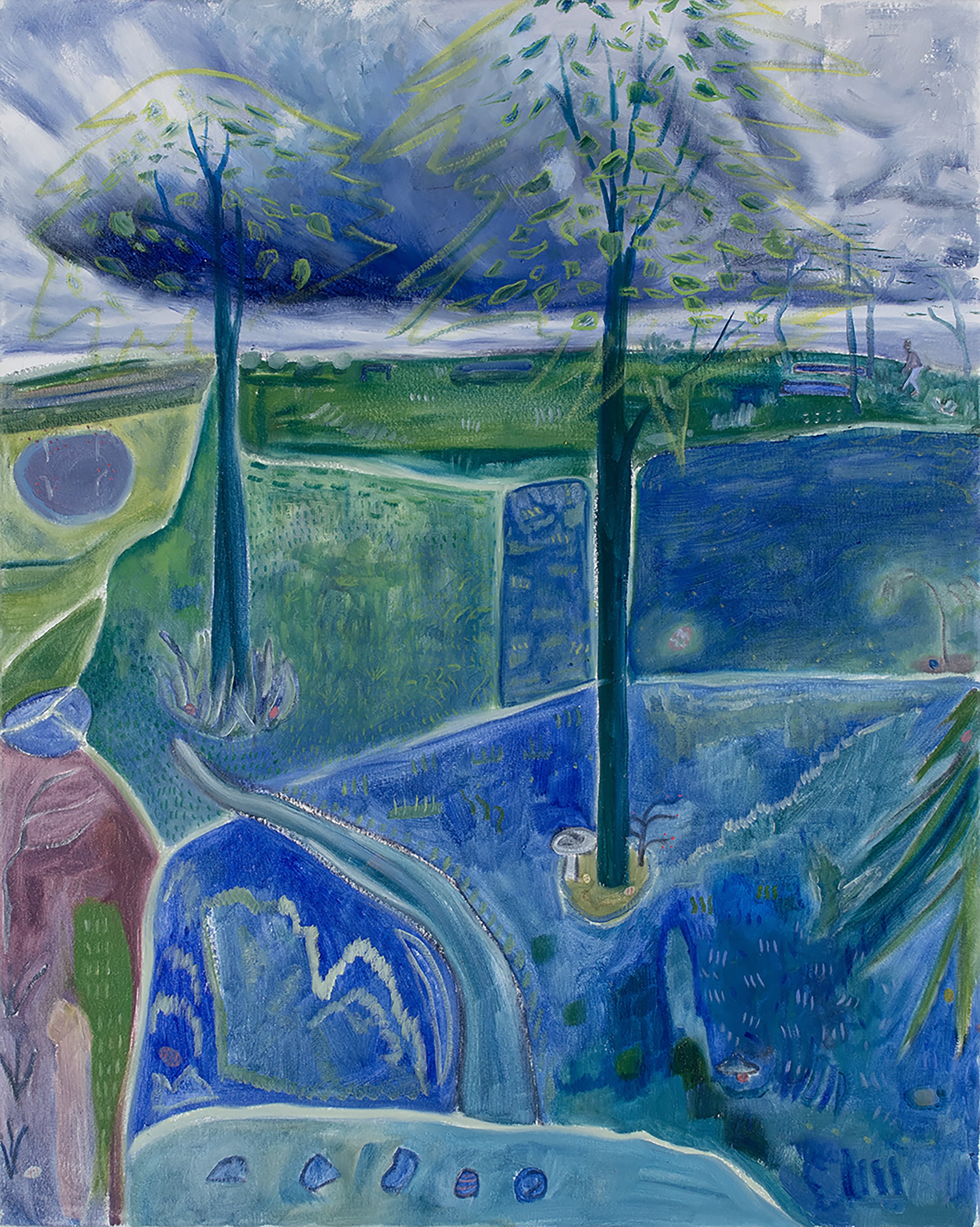 Egg Hunt 40 x 30” 2023