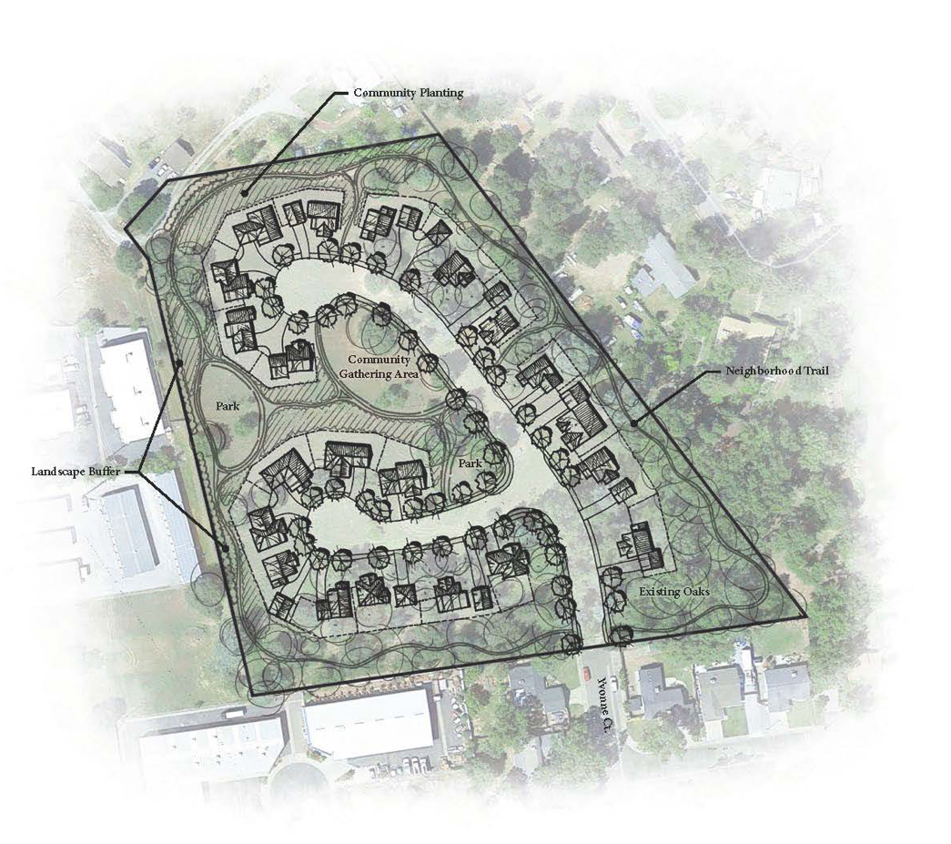 Conceptual Site Plan by Sharrah Dunlap Sawyer