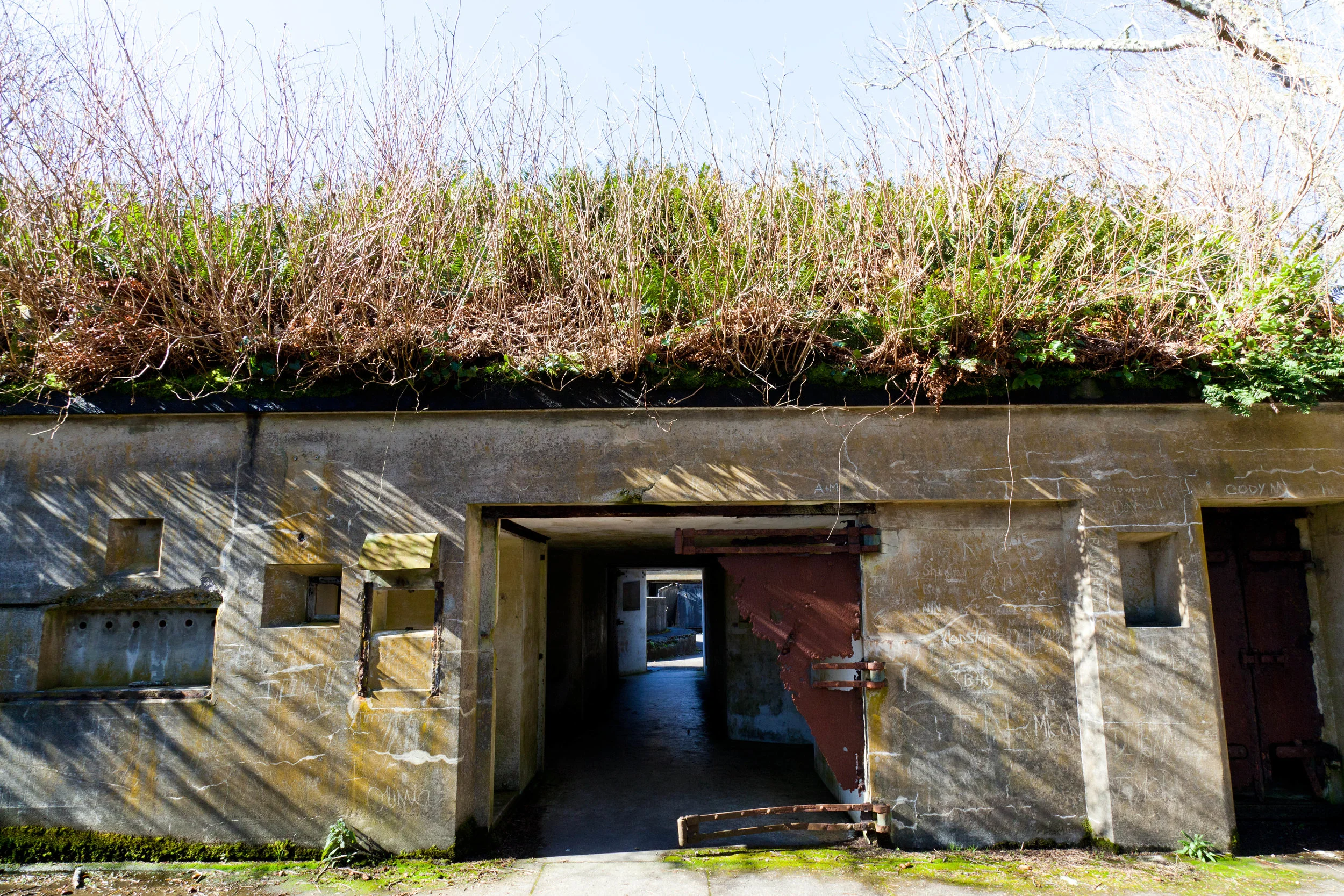 Abandoned Barracks Cape Disappointment State Park, WA Winter 2018 Shot with a Canon 5D Mark II.