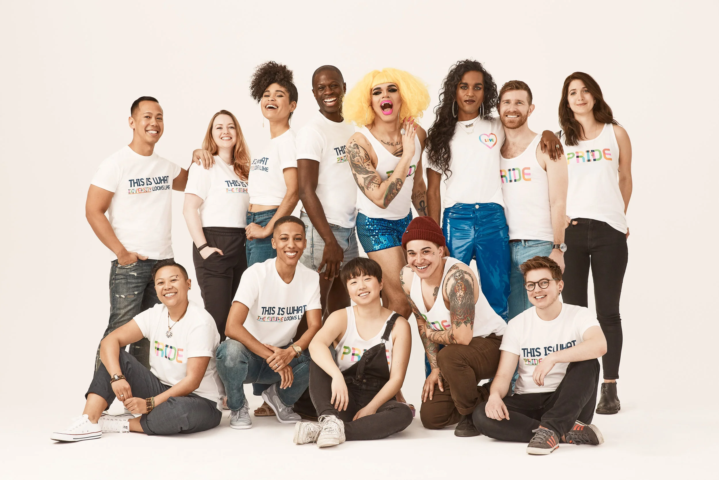  2018 GILT.COM PRIDE “THIS IS WHAT PRIDE LOOKS LIKE” AD CAMPAIGN. 