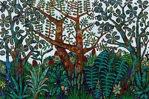 Threads of Wild Colour - Helen Richards