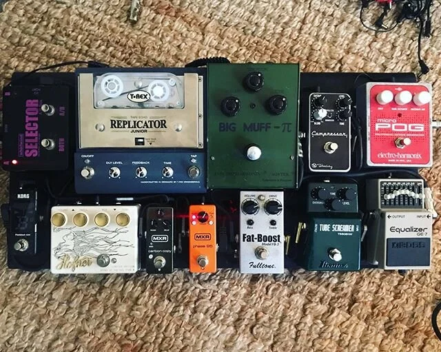 ridiculous quarantine pedal board finished...for now
