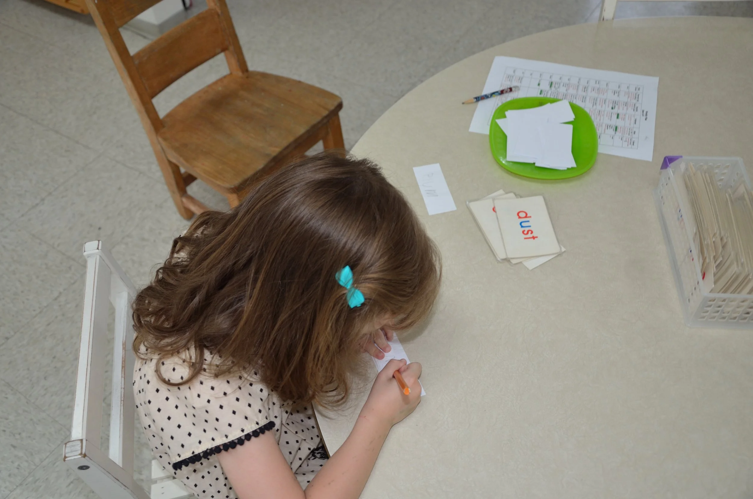 Dr. Montessori noted that children seemed to be driven by an innate curiosity and desire to learn.