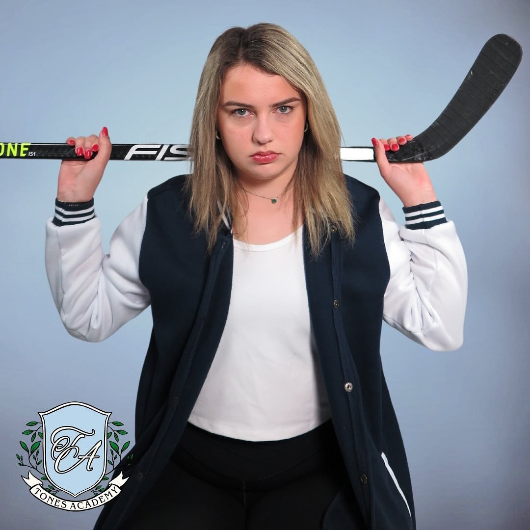 yeah&hellip; you should be scared. jillian&rsquo;s the hockey player you wish your boyfriend was🏒she shreds on the ice and isn&rsquo;t afraid to talk smack (about mark). but then again&hellip; who&rsquo;s mark? #tonesacademy 

may 3 at 7:30pm
call a
