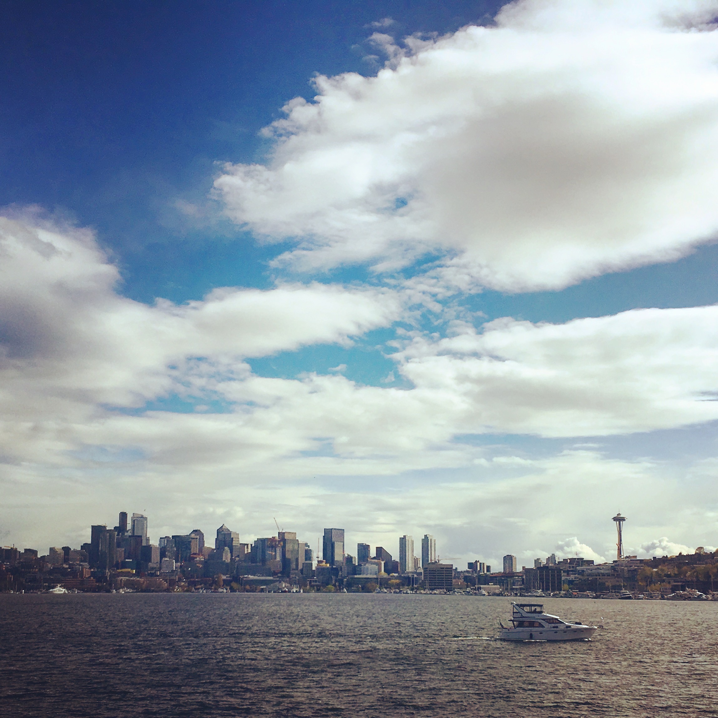 Lake Union from Gas Works Park.