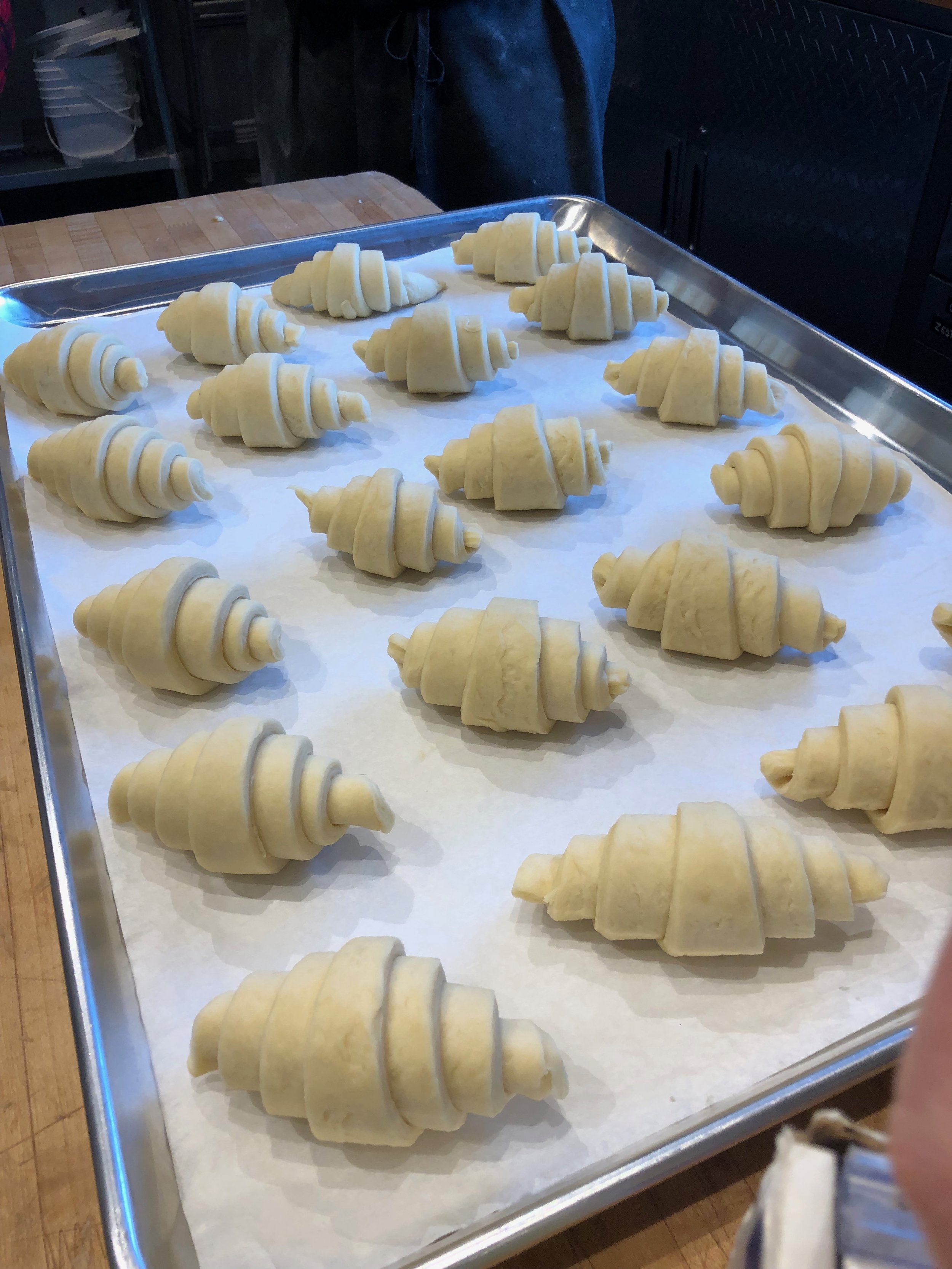 Croissants at Seraphina's Oven