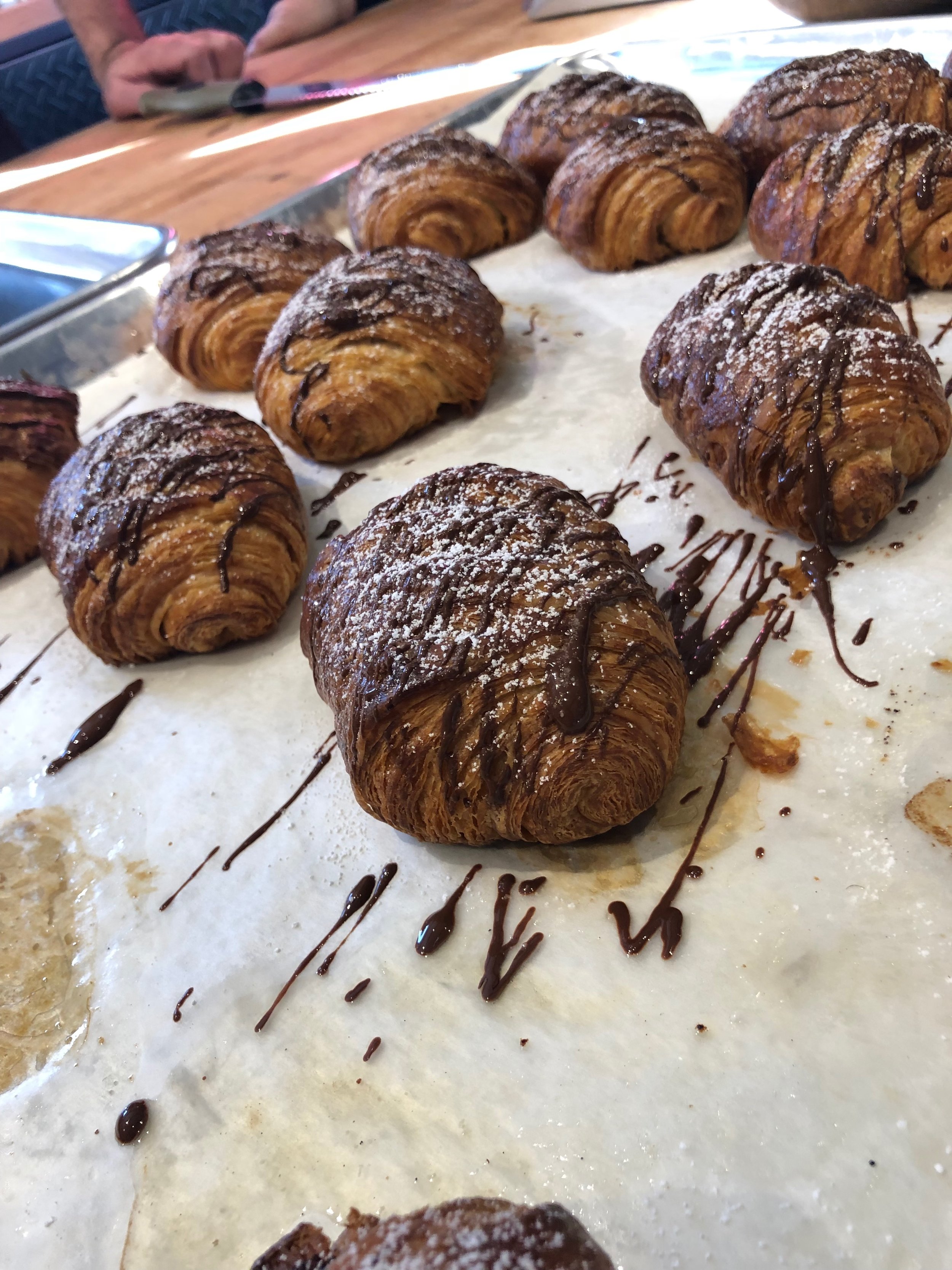 Pain au chocolat with Cacao Barry at Seraphina's Oven