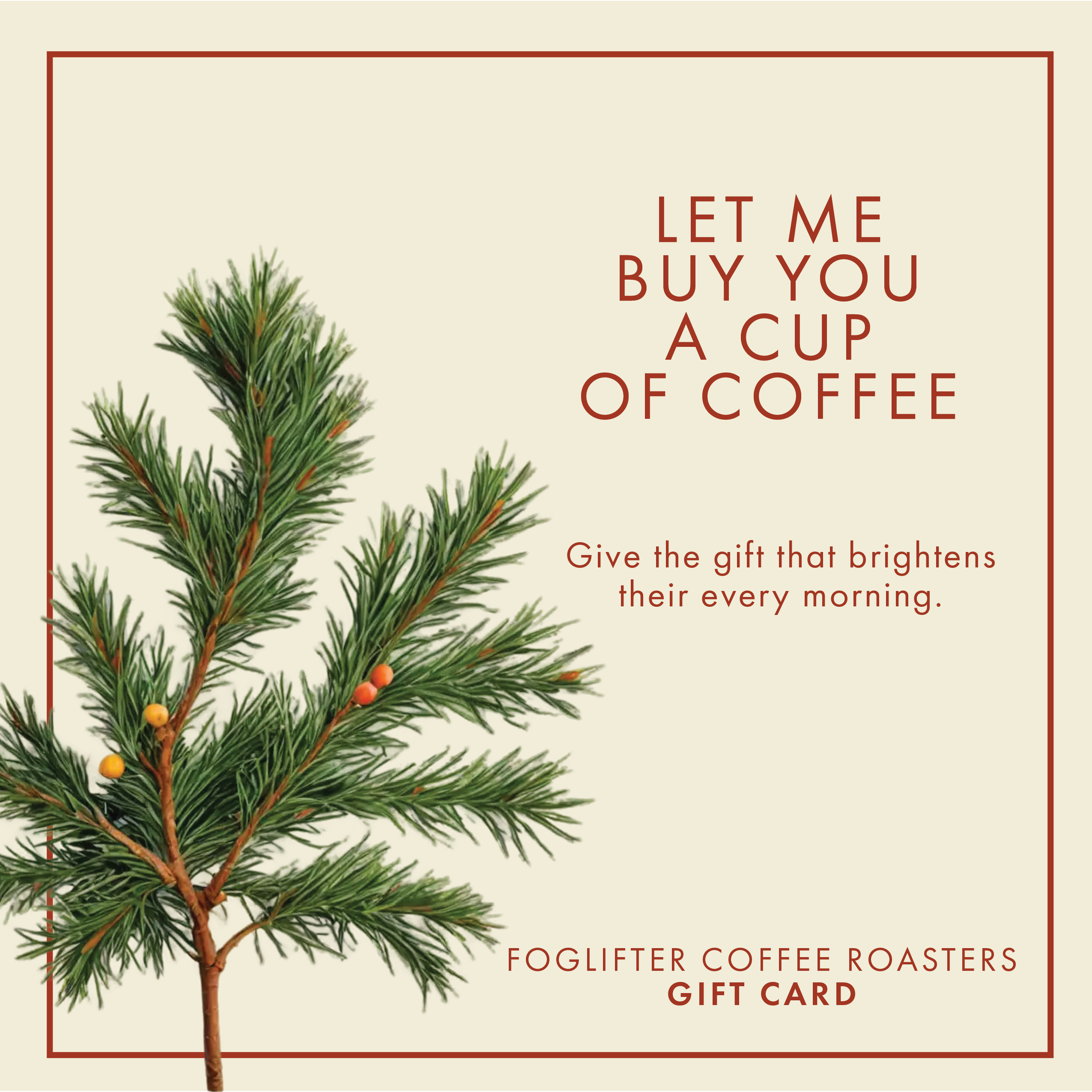 Foglifter Online Gift Cards