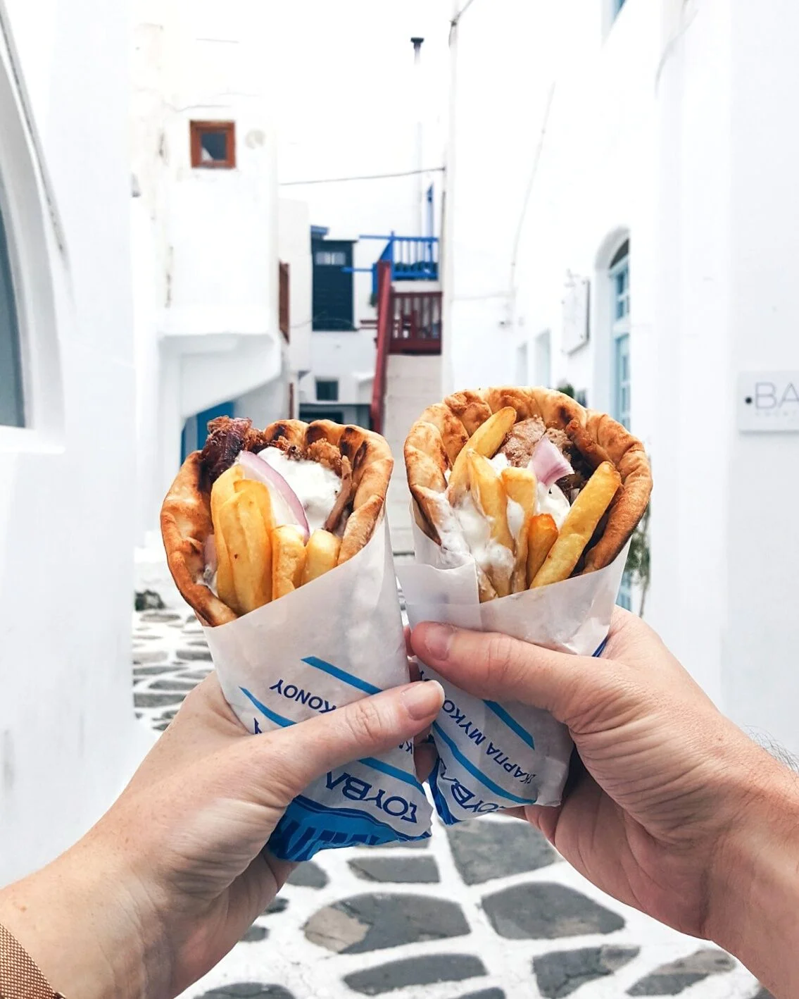 A highlight of any Greek adventure: Gyros
